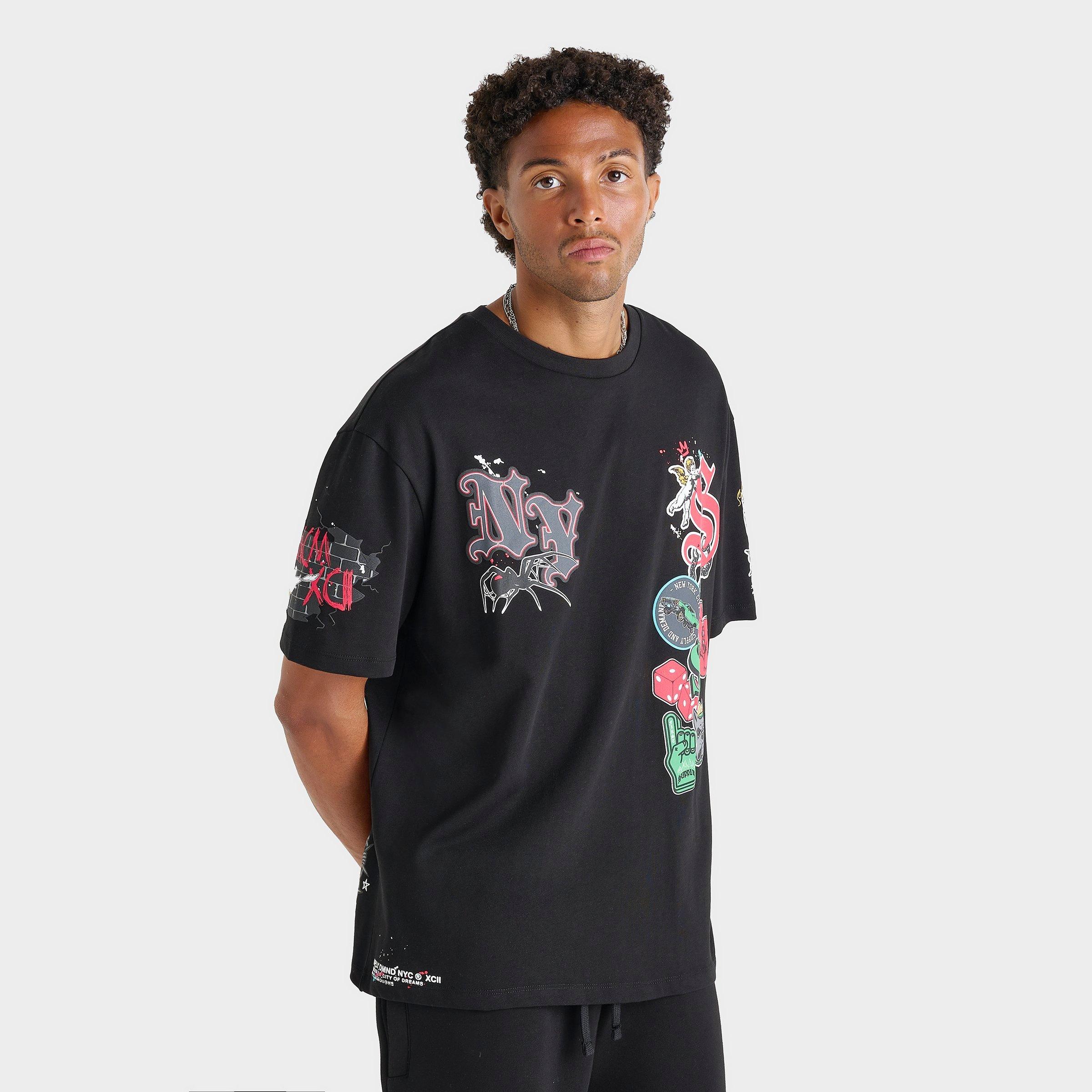 Supply And Demand Men's Steele Graphic T-shirt In Black