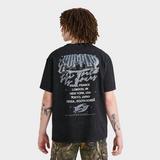 【PONDER.ER】LUCID Smocked Graphic T-shirt Black S24TTS03BL Shop - Featured - Ponder - Curbside Clothing