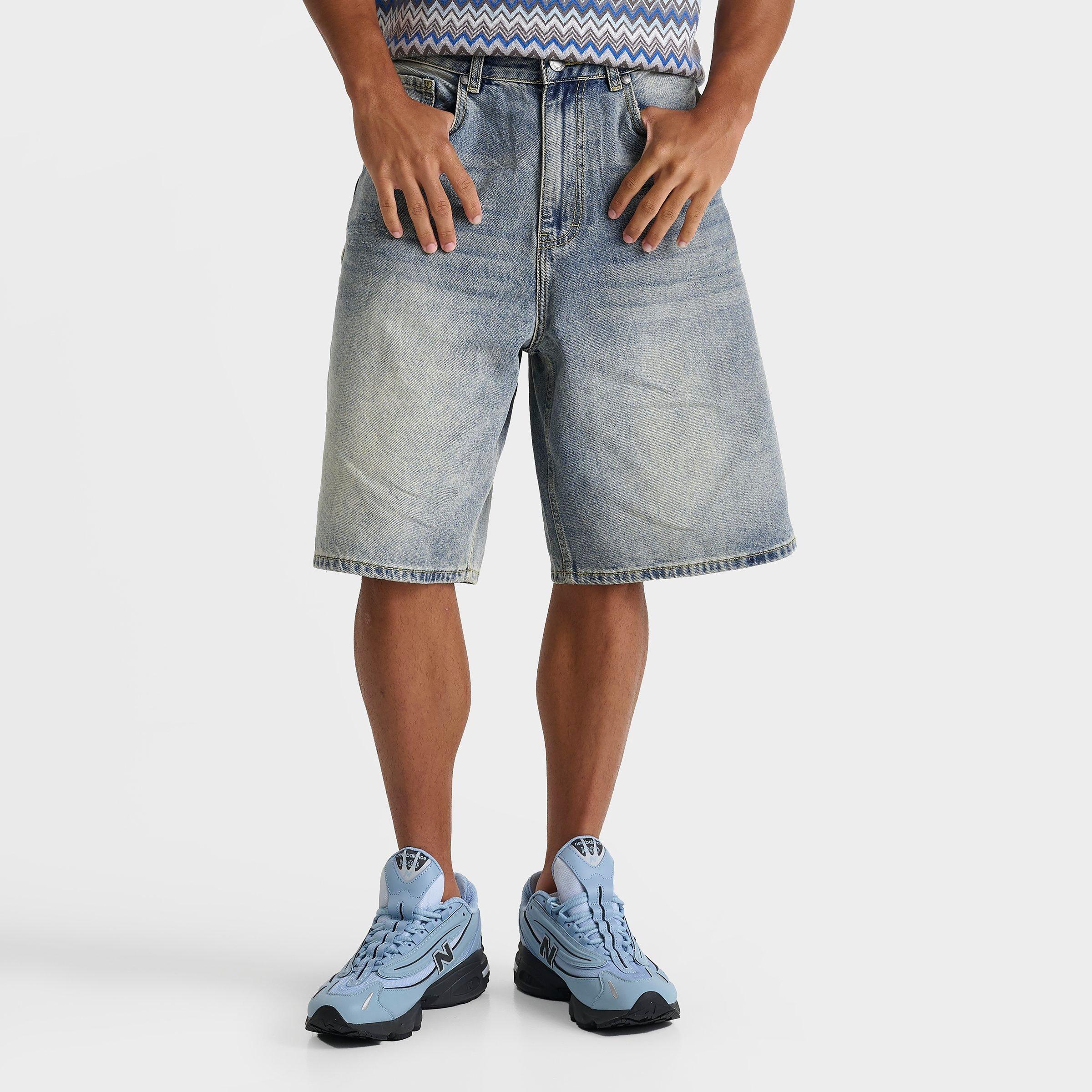 Supply & Demand Men's Tate Denim Shorts in Light Wash Denim Size: 30