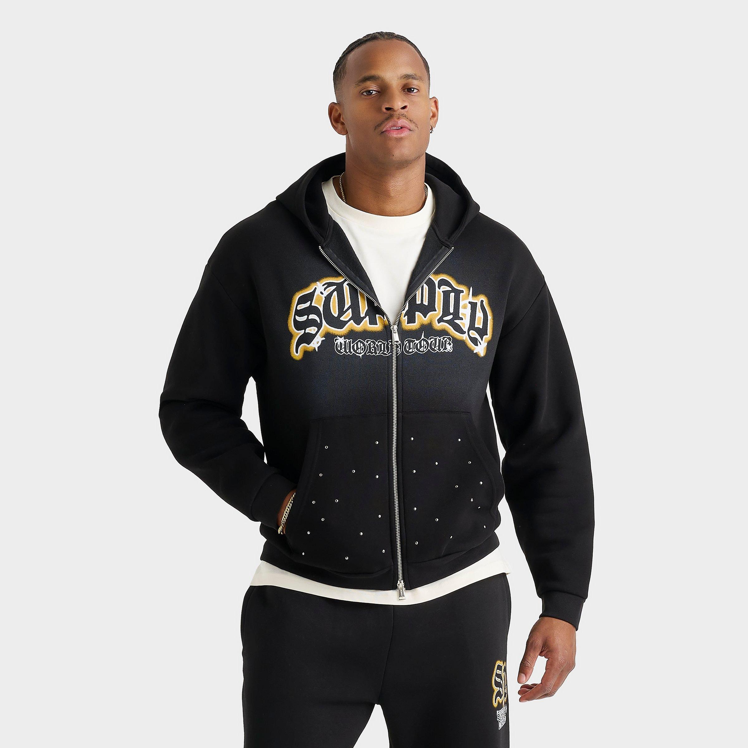 Supply & Demand Men's Monteray Full-zip Hoodie In Black