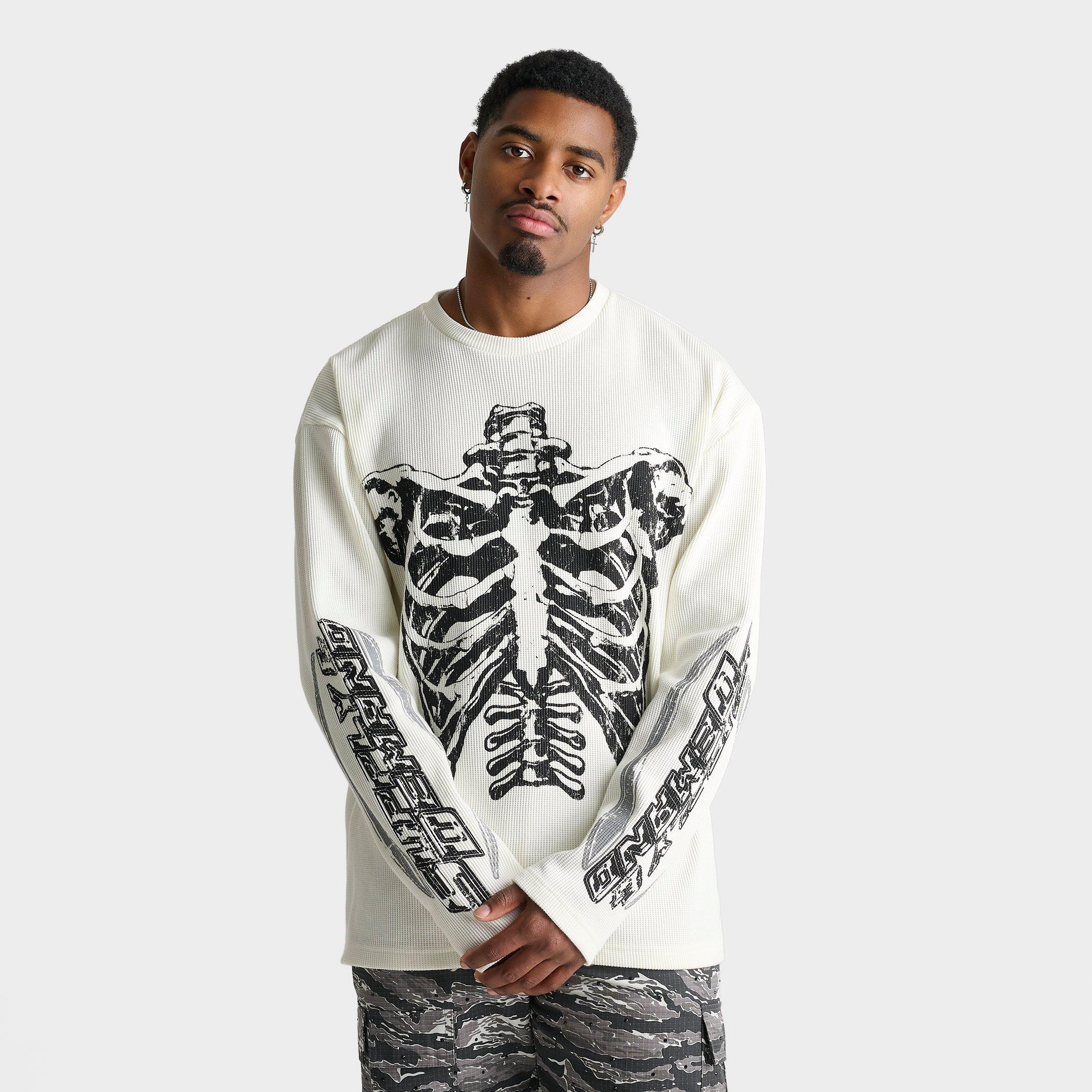 Supply & Demand Men's Bonez Graphic Long-Sleeve Thermal Shirt