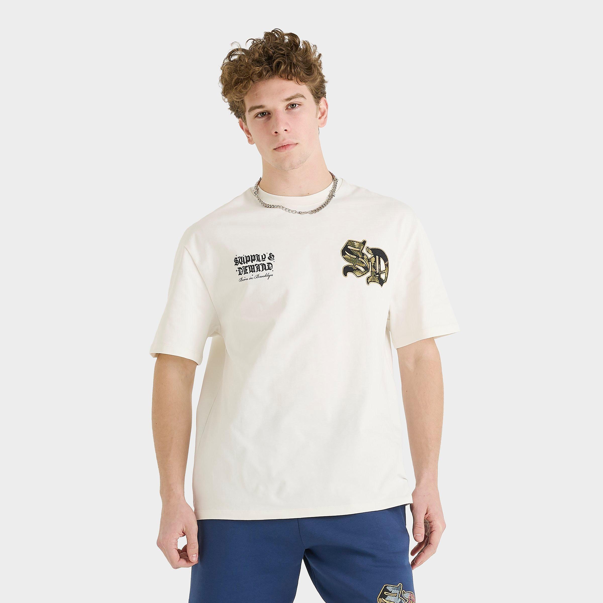 Supply & Demand Men's Floral Logo T-Shirt
