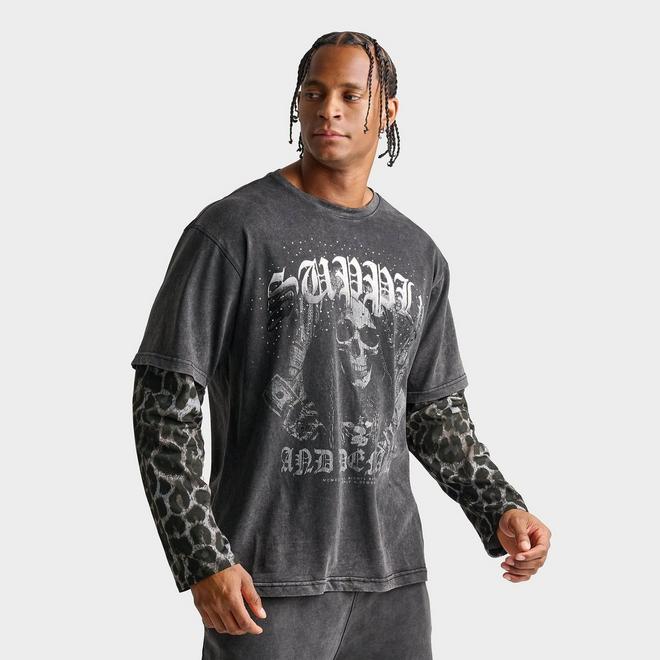Men's Supply & Demand Blueprint 2Fer Layered Long-Sleeve T-Shirt