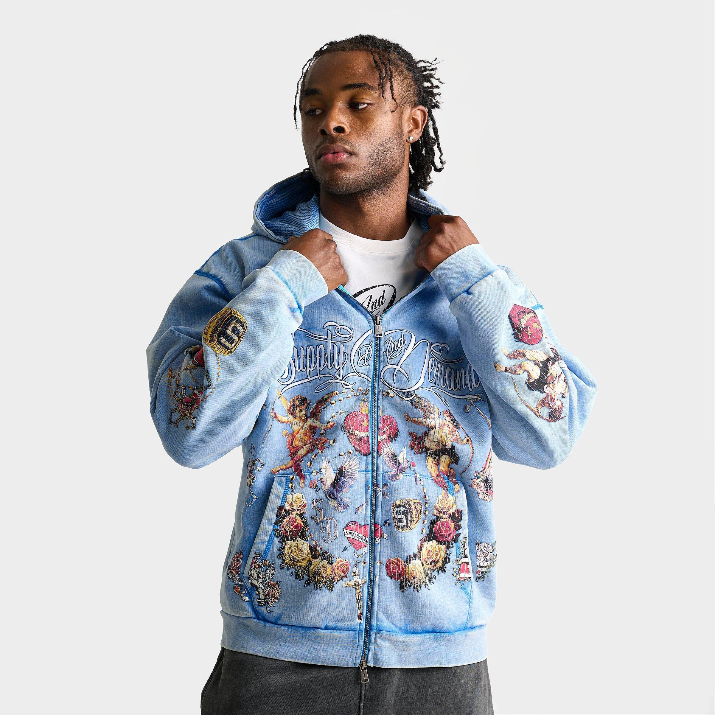 Supply & Demand Men's Banks Full-Zip Fleece Hoodie