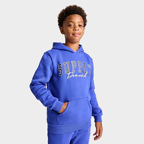 Supply And Demand Kids'  Boys' Meana Pullover Hoodie In Dazzling Blue