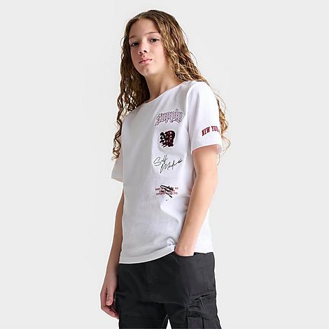 Shop Supply And Demand Kids' Hessa T-shirt In White