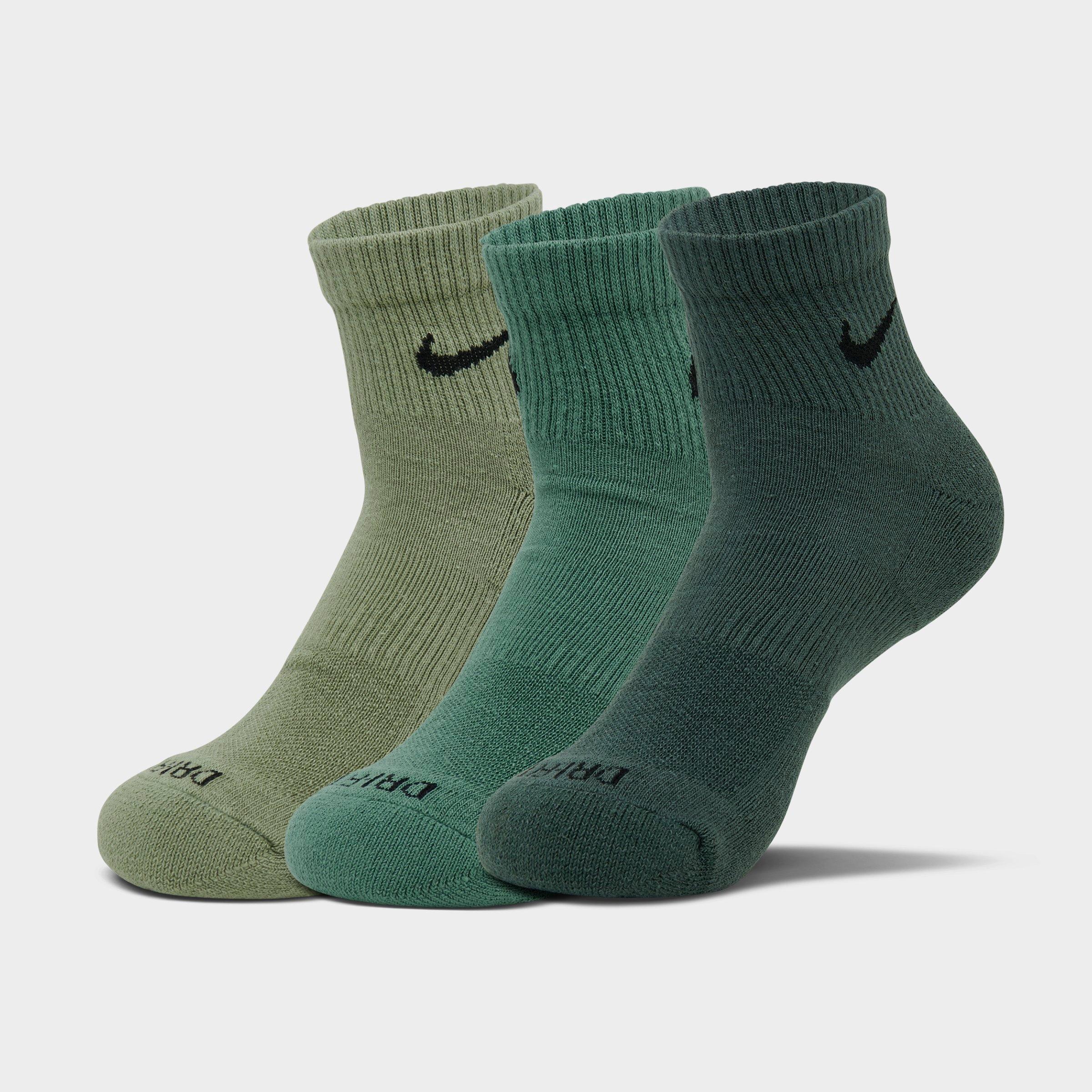 Nike Men's Everyday Plus Cushioned Training Ankle Socks (3 Pairs) In Multi