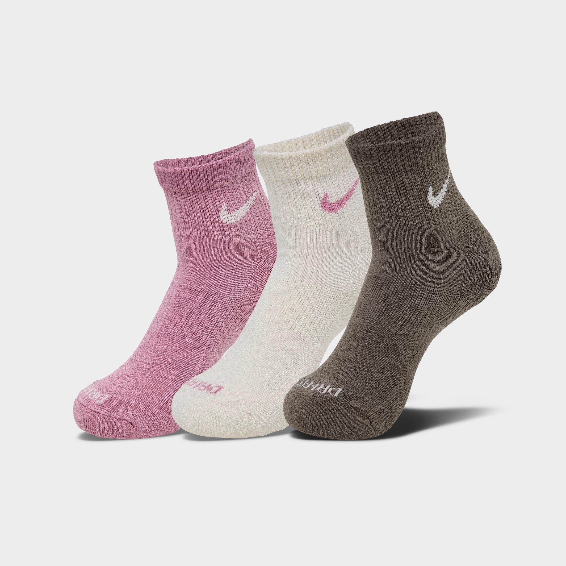 Nike Everyday Plus Cushioned Training Ankle Socks (3-Pack) Size: Medium