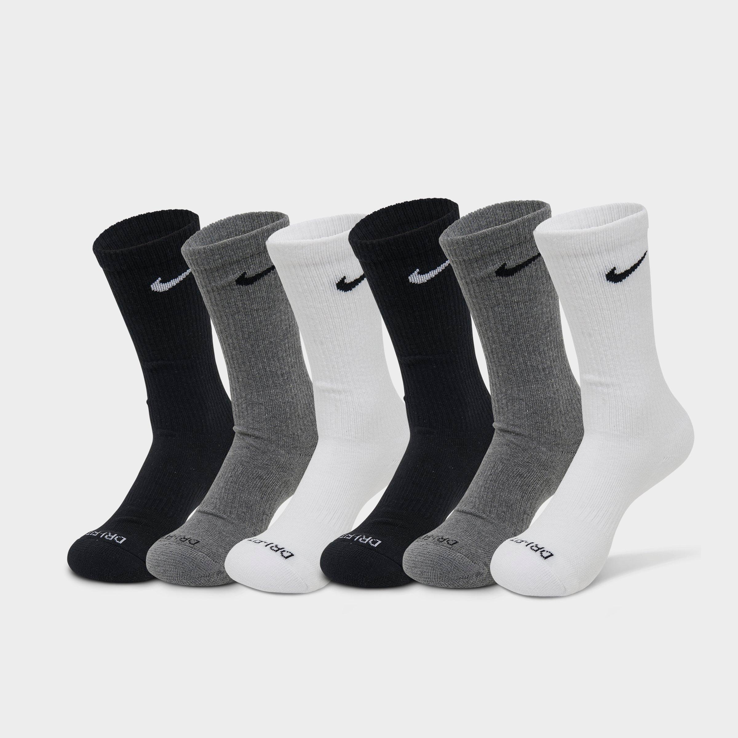 Nike Everyday Plus Cushioned Crew Training Socks (6-pack) In Multicolor