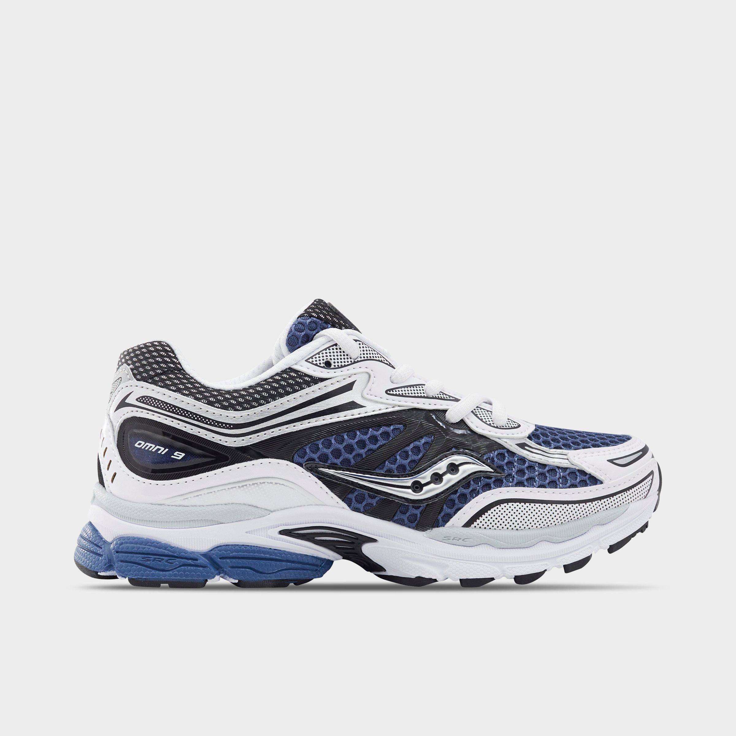 Saucony Big Kids Omni 9 Casual Shoes in Skipper Blue/White Size: 3.5