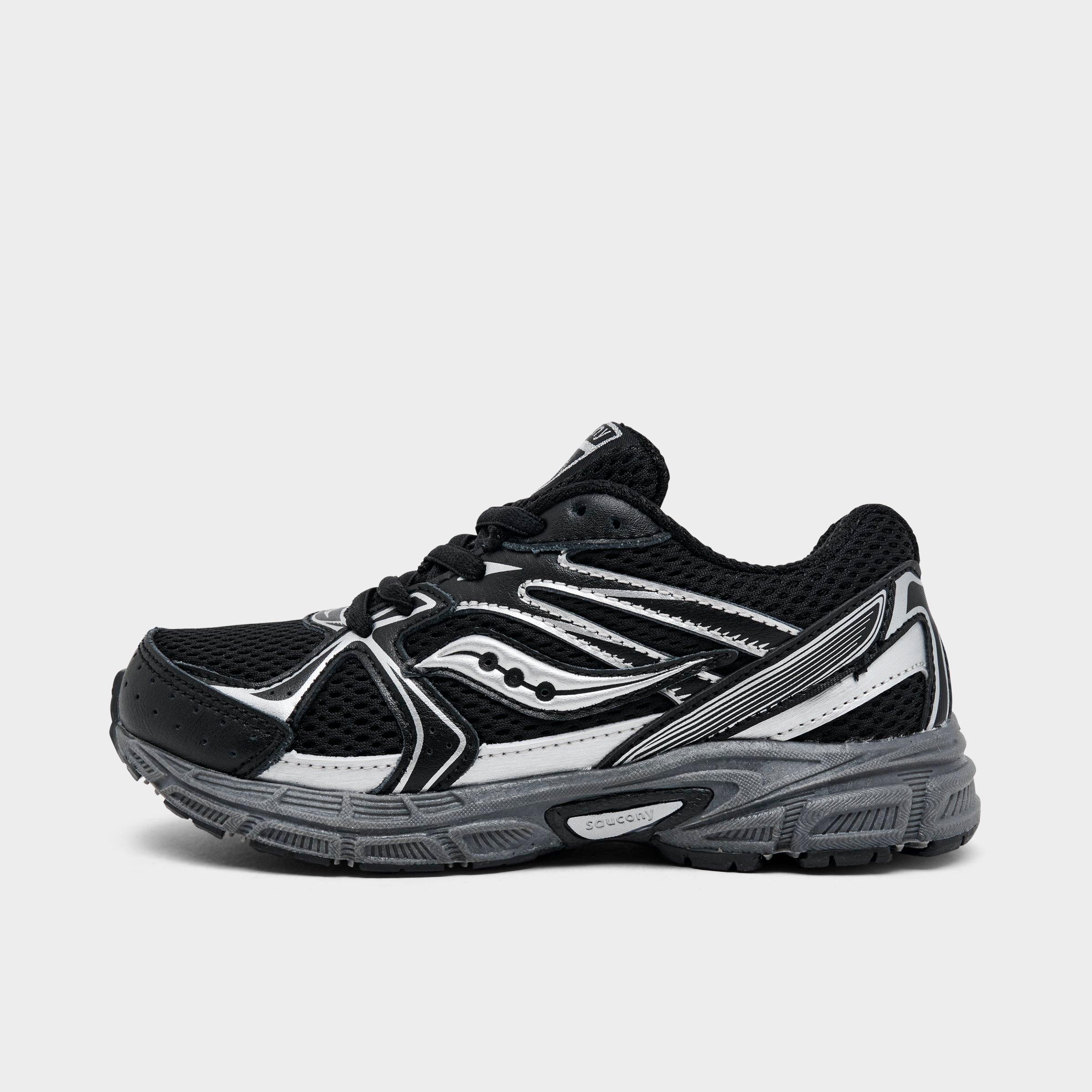 Saucony Little Kids Ride Millennium Casual Shoes in Black/Metallic Size: 1.0