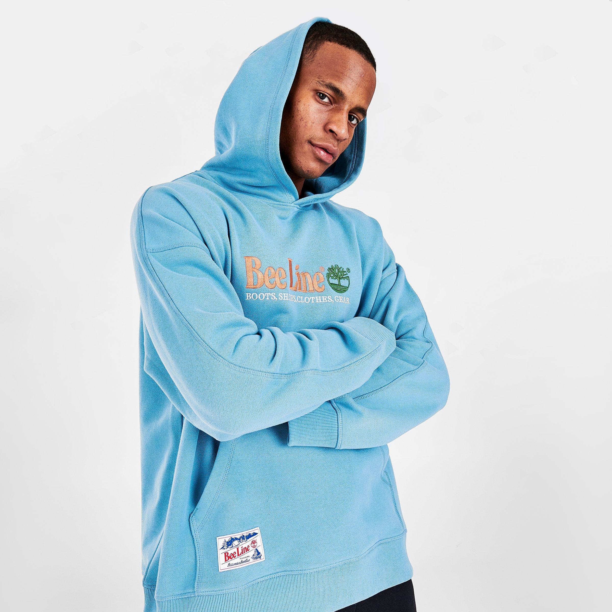 Blue 2024 timberland hoodie