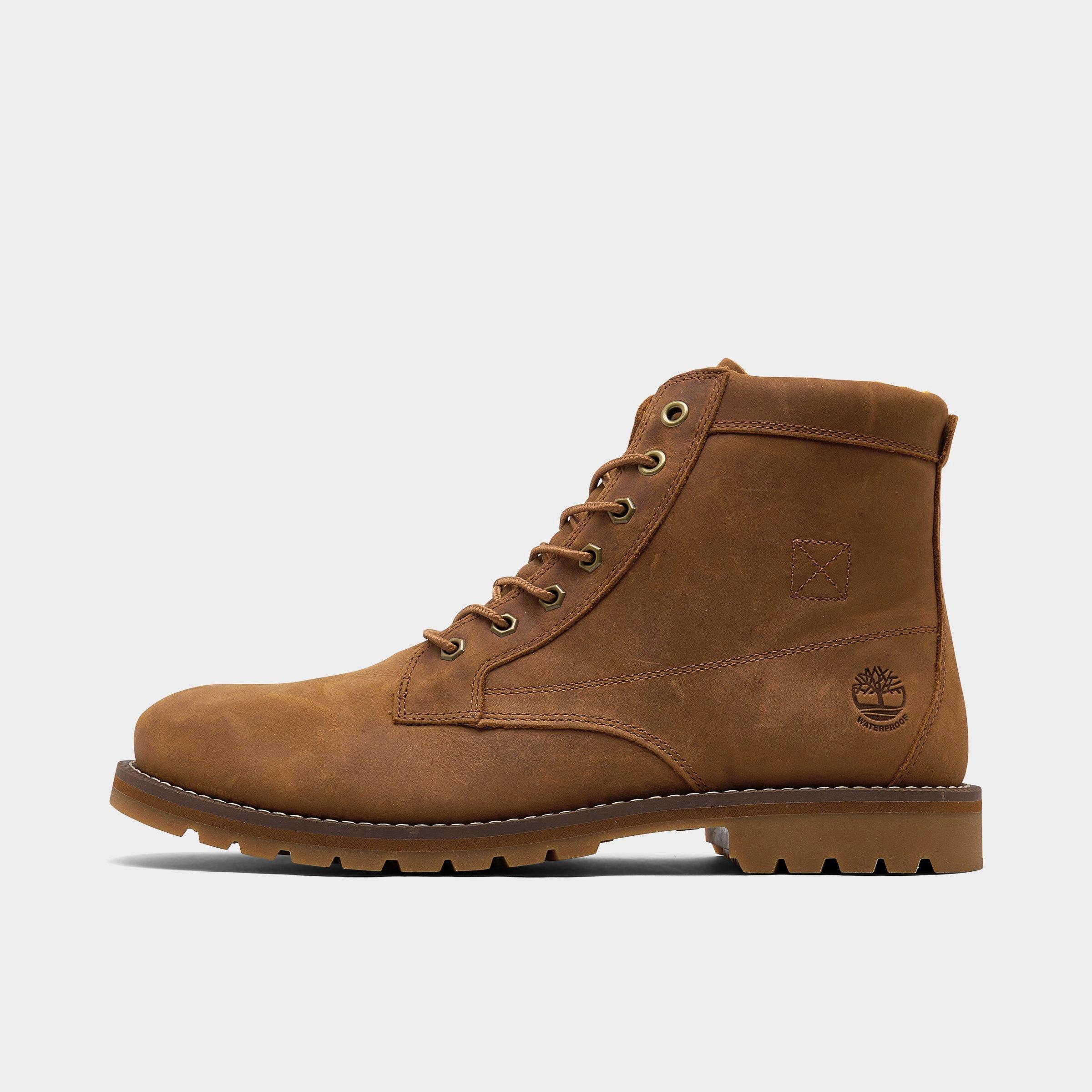 UPC 195441003373 product image for Timberland Men's Redwood Falls Waterproof Boots in Brown/Rust Full Grain Size 7. | upcitemdb.com