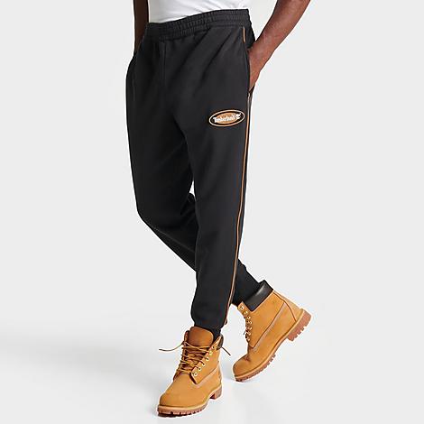 Timberland Men's Oval Logo Graphic Sweatpants In Black