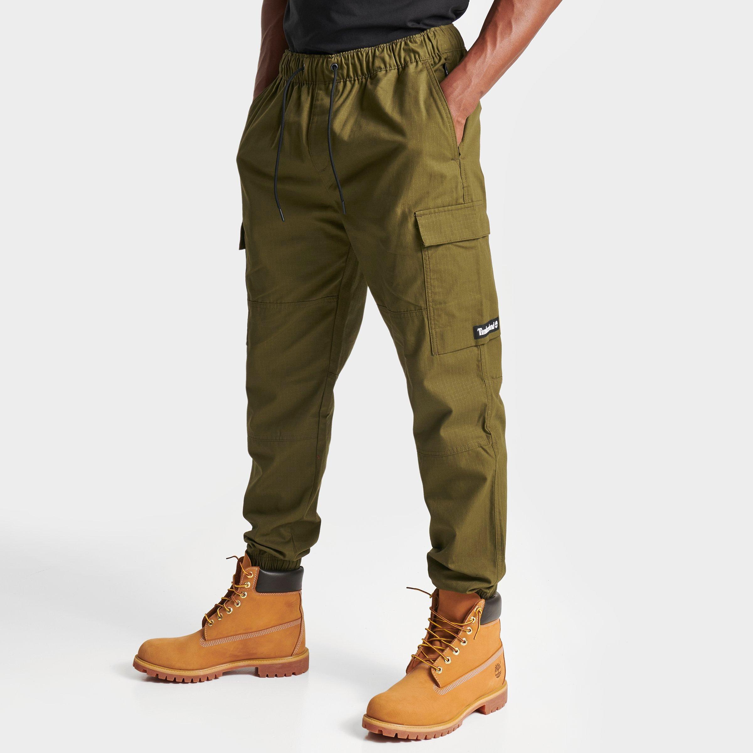 Timberland Men's Utility Cargo Jogger Pants In Olive