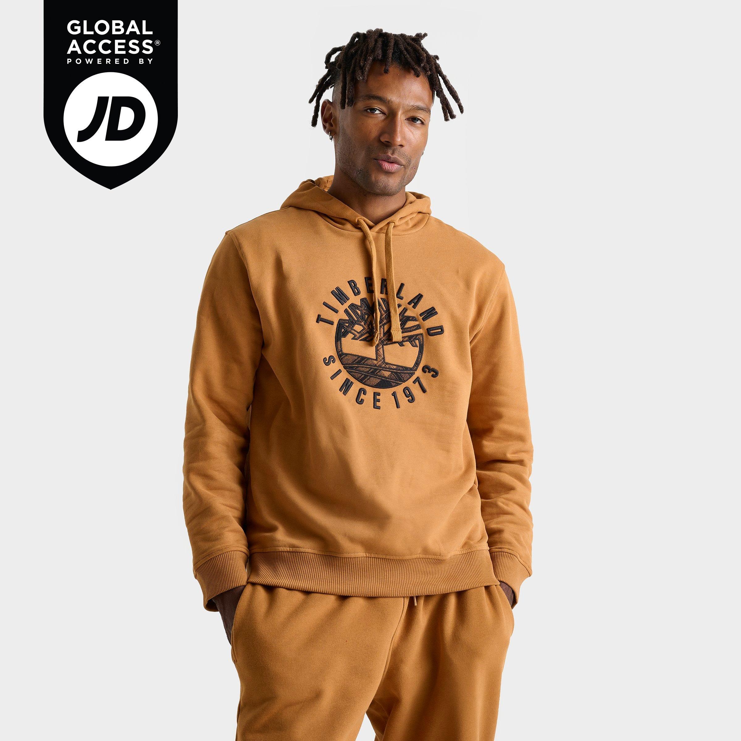 Timberland Men's Since 1973 Logo Hoodie In Wheat