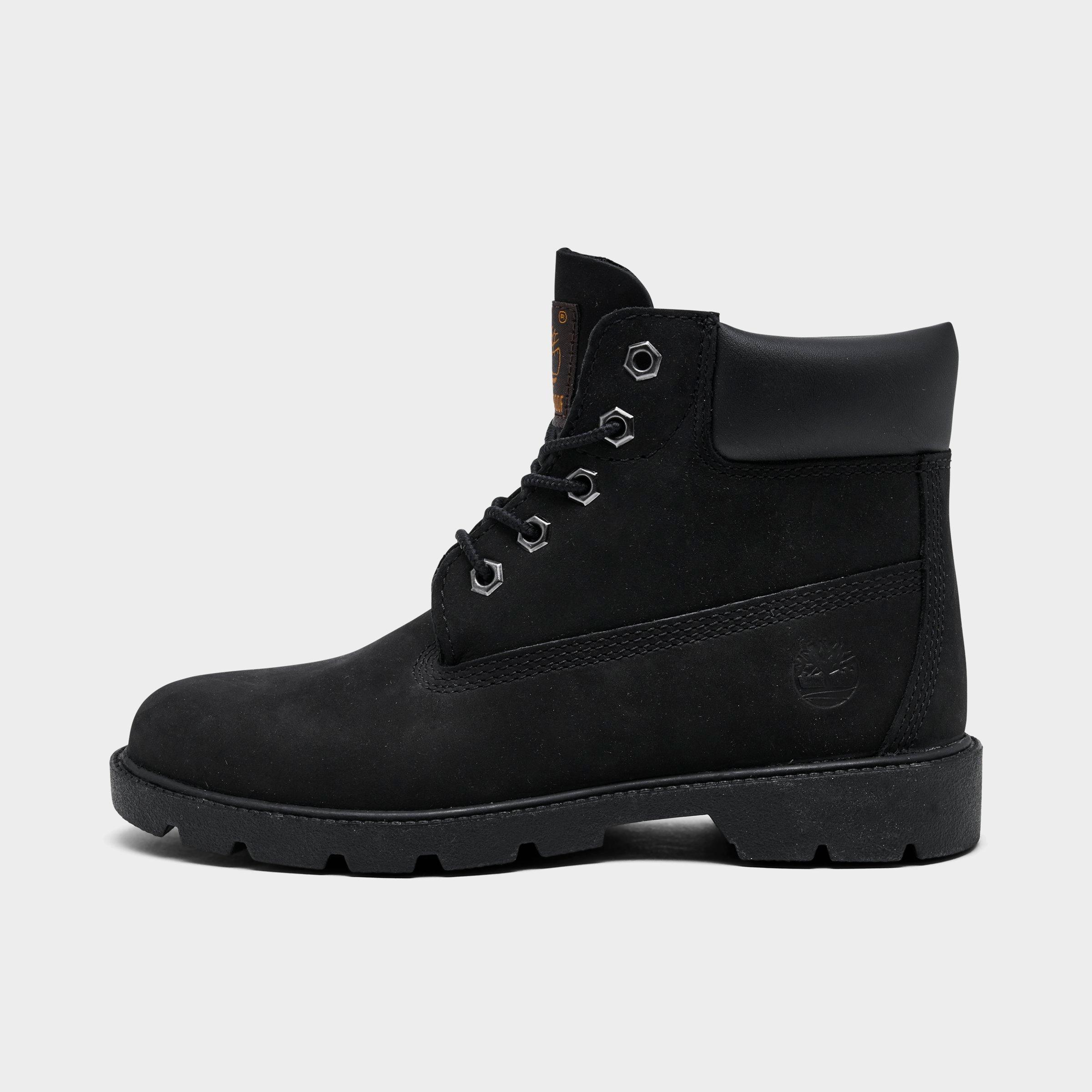 Timberland Little Kids 6 Inch Premium Waterproof Boots in Black Size: 1.0