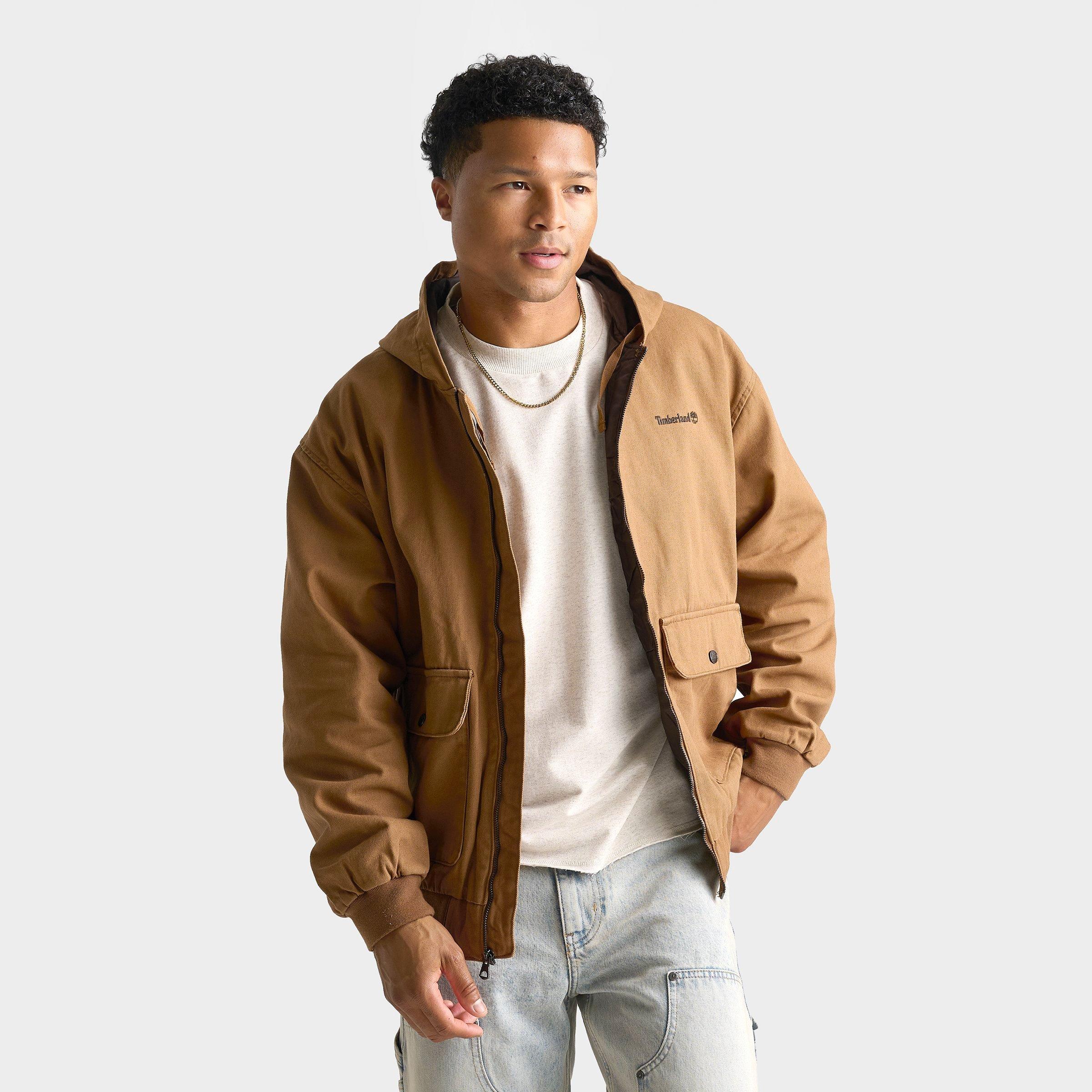 Timberland Men's Insulated Canvas Bomber Jacket