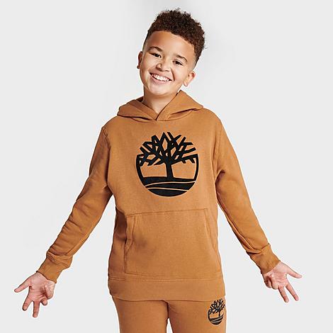 Timberland Kids'  Boys' Smith Pullover Hoodie In Wheat