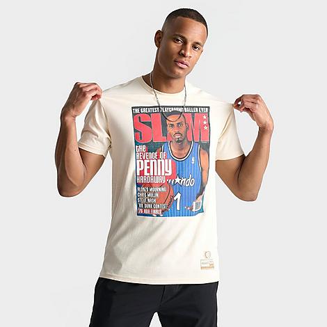 Shop Mitchell And Ness Men's Slam Magazine Penny Hardaway Cover Graphic T-shirt In White