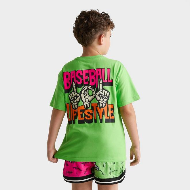 Big Kids' Baseball Lifestyle 101 Skeleton T-Shirt