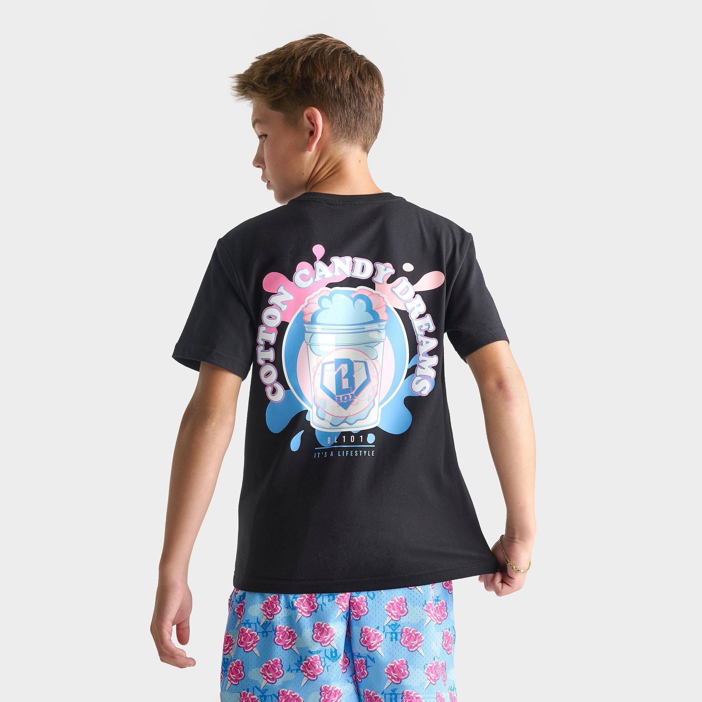 Baseball Lifestyle 101 Big Kids Sweet Spot T-Shirt in Black Size: Small
