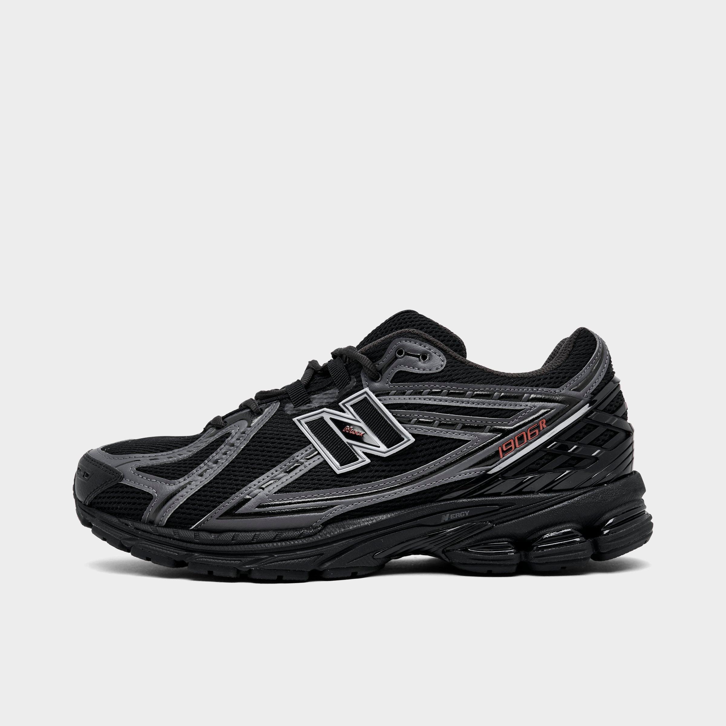 New Balance Men's 1906R Casual Shoes in Black/Hot Tomato Size: 13.0