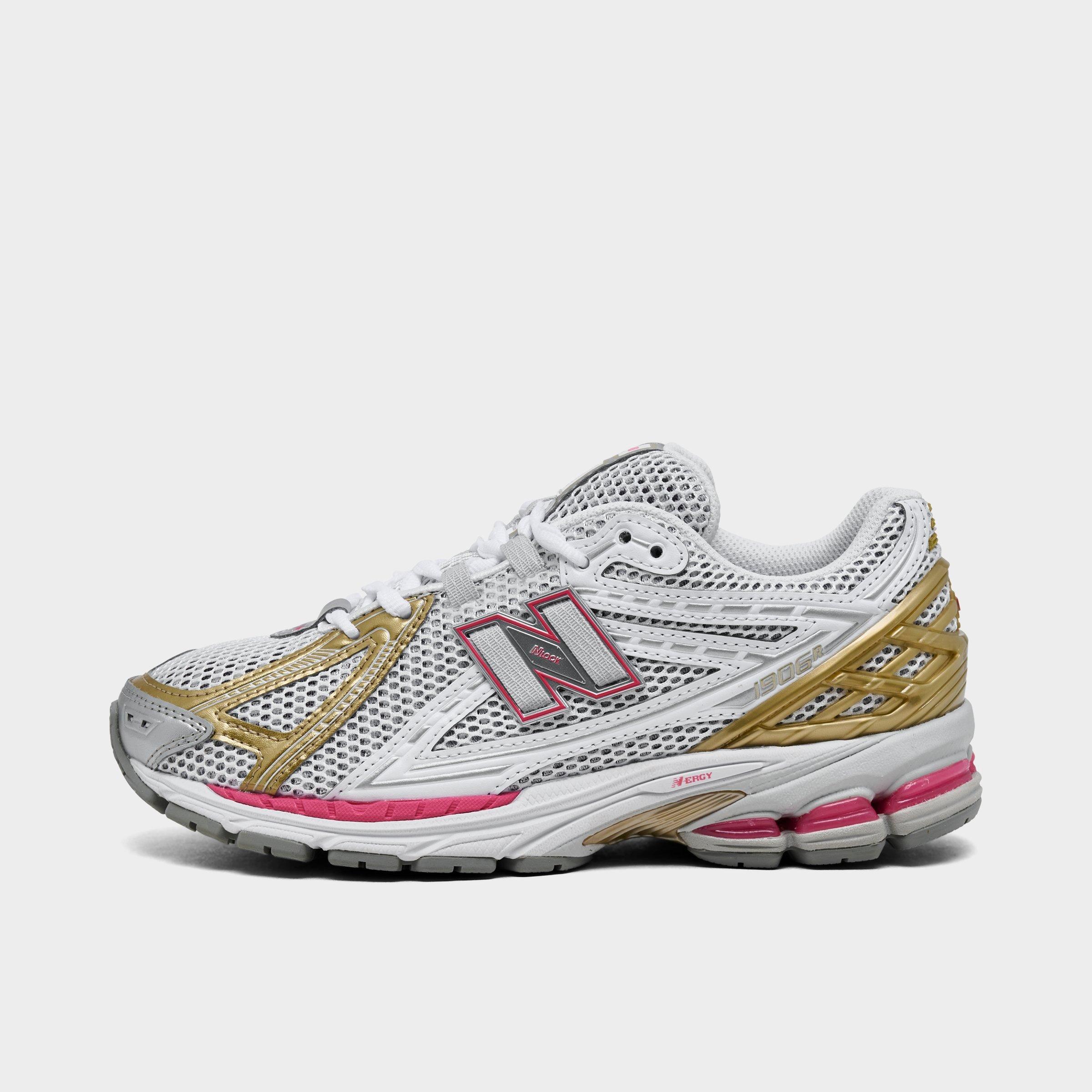New Balance Women's 1906R Casual Shoes in Silver Metallic/Dragon Berry Size: 5.5