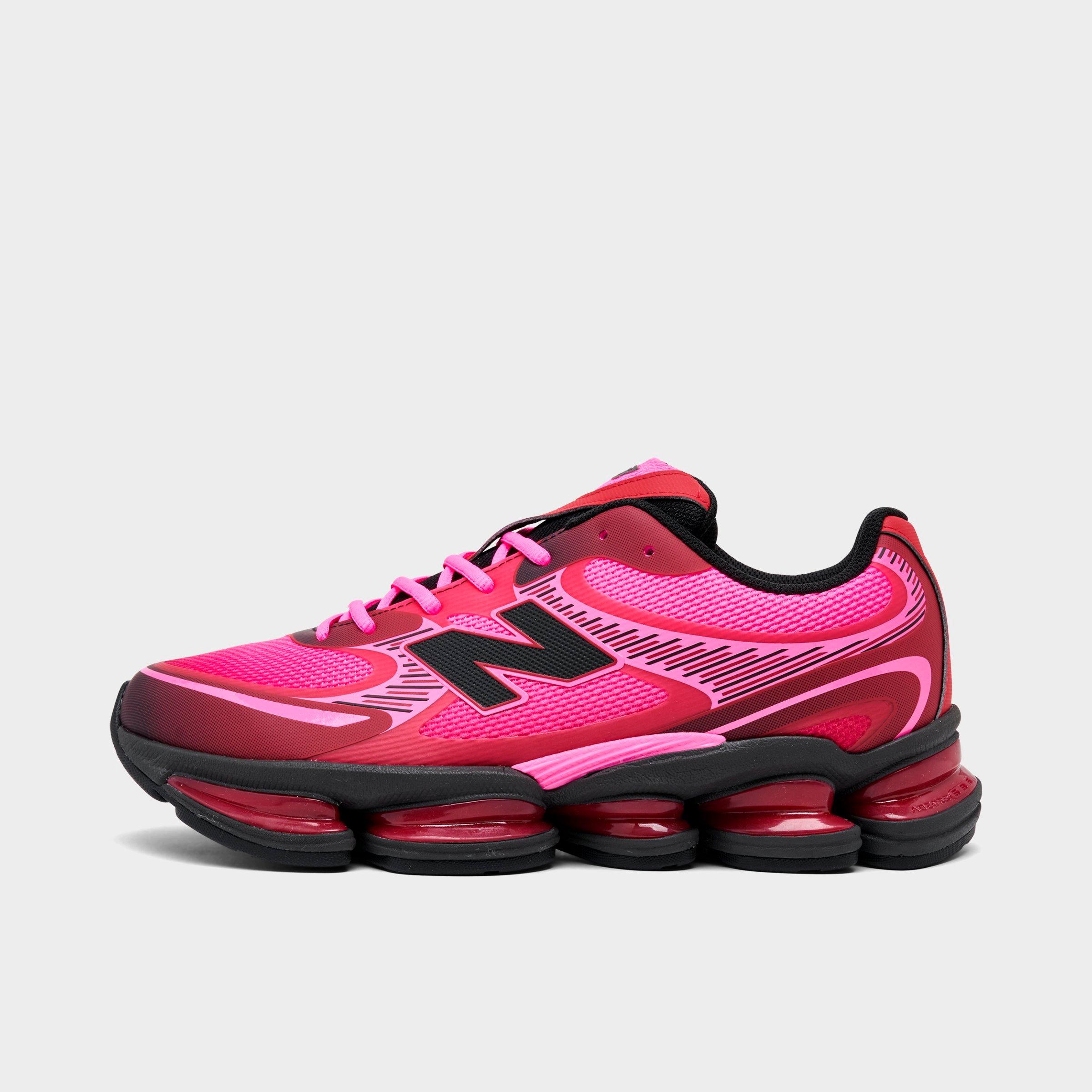 New Balance Men's ABZORB 2000 Casual Shoes in Pink Heat/Shadow Red Size: 8.0