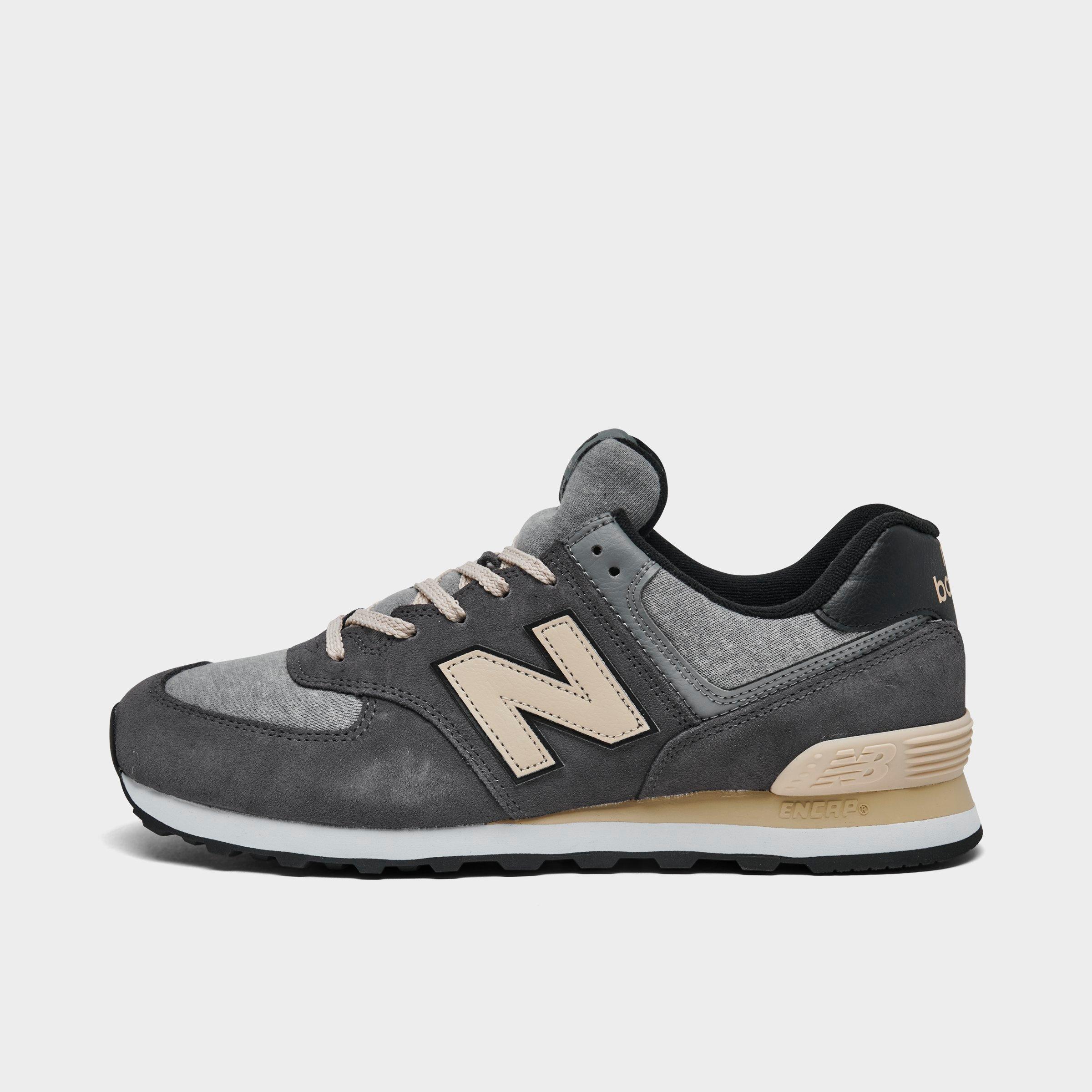 Shop New Balance 574 Casual Shoes In Magnet/sandstone