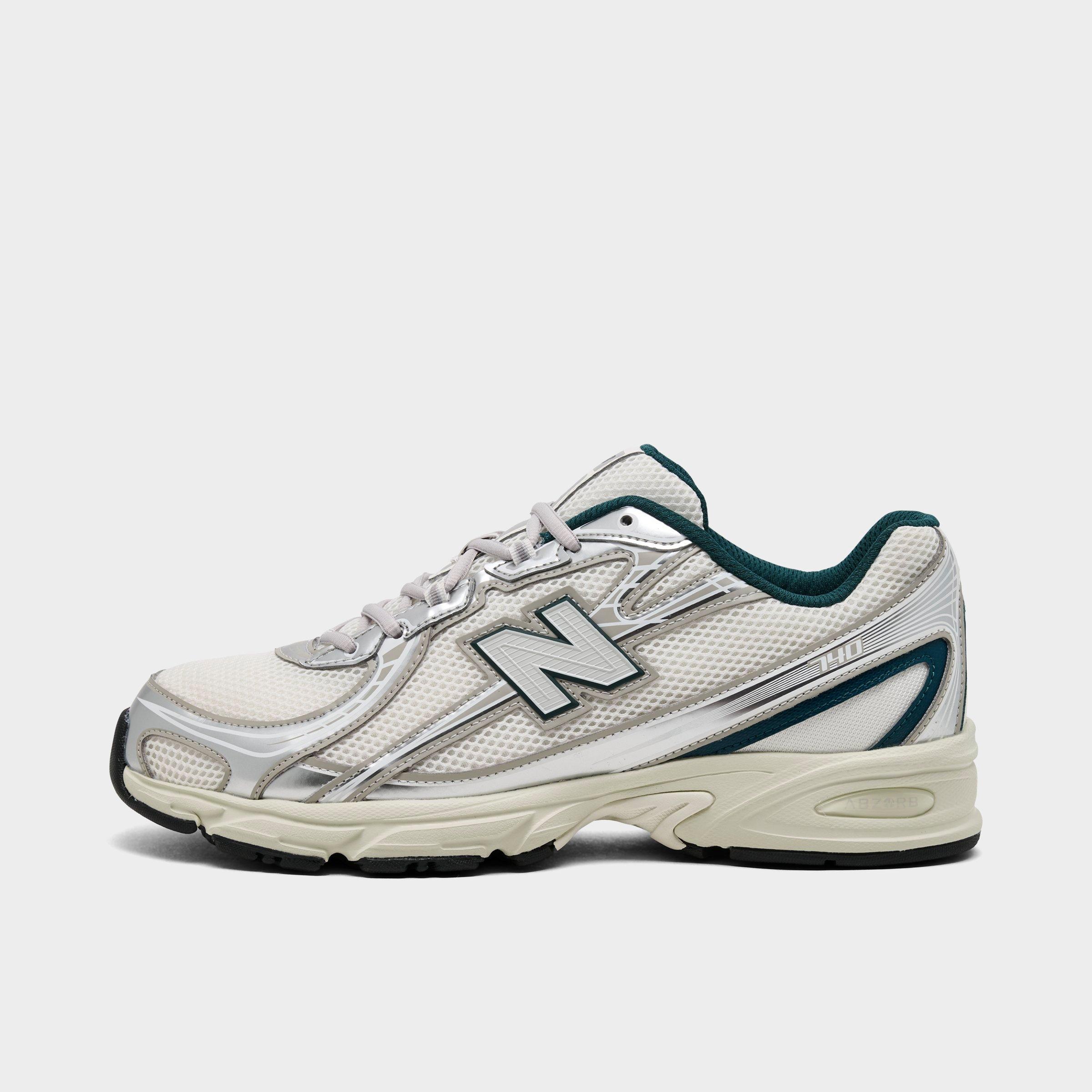 New Balance Men's 740 Casual Shoes in Angora/Medusa Green Size: 14.0