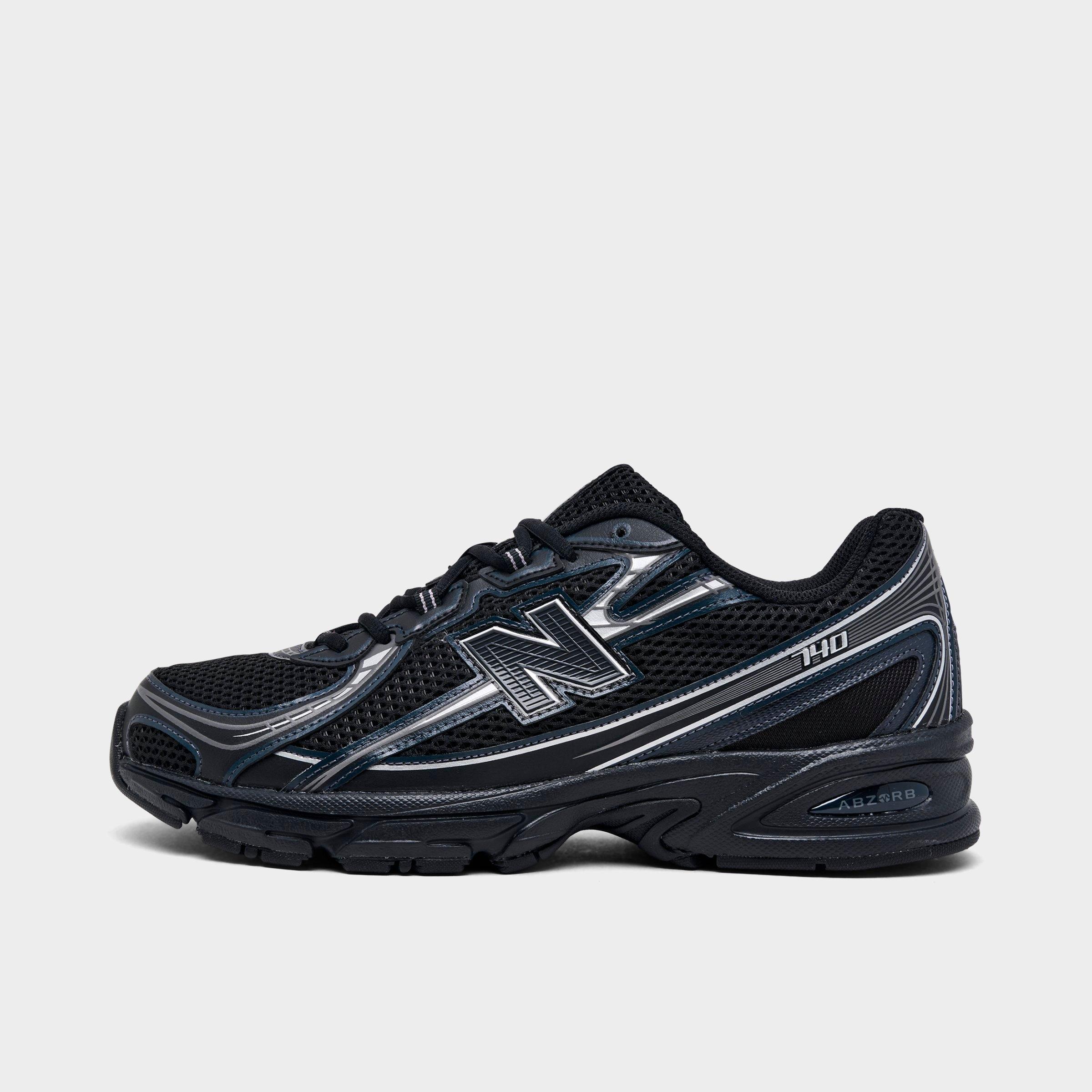 New Balance Men's 740 Casual Shoes in Black/Silver Metallic Size: 7.0