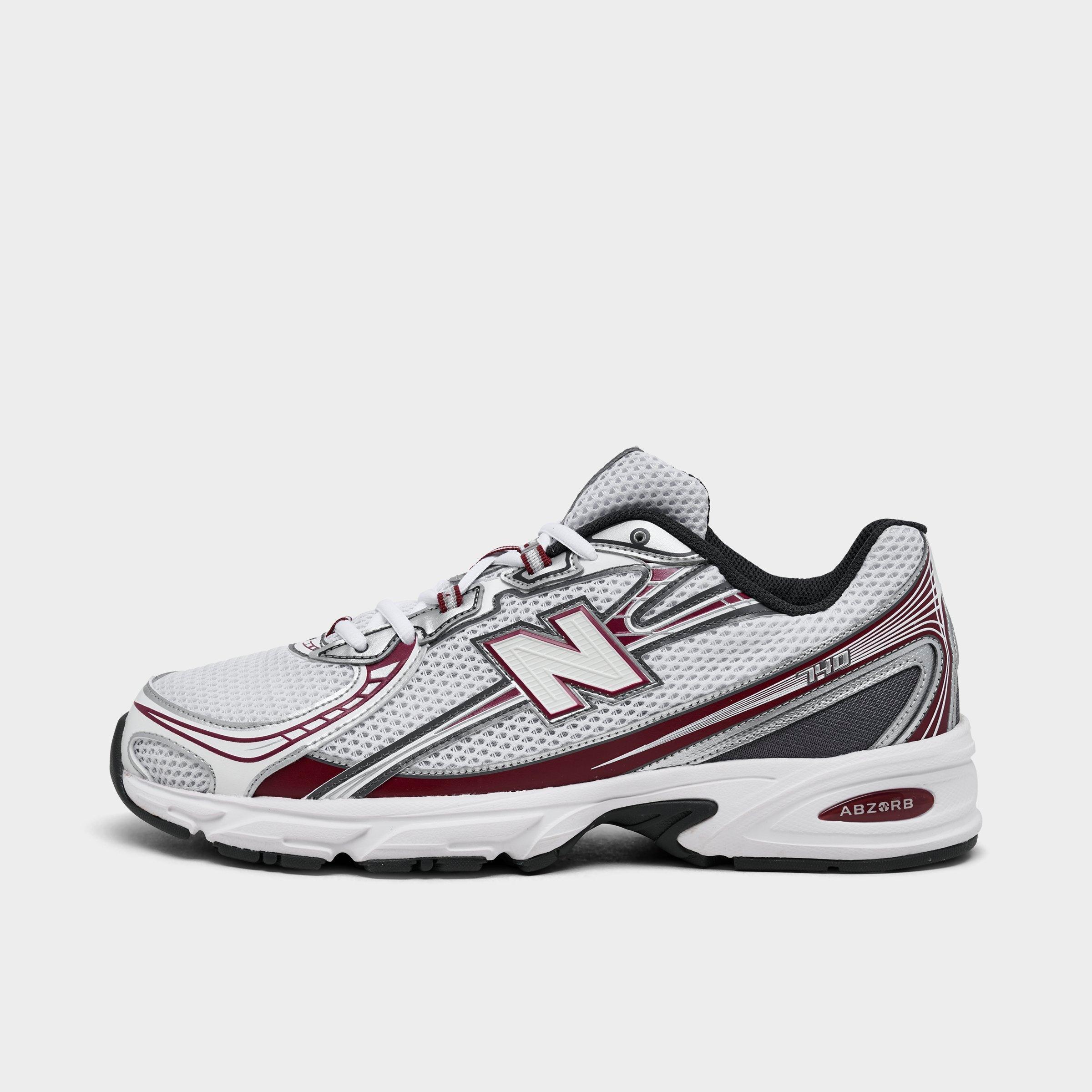 New Balance Men's 740 Casual Shoes in Mercury Red/White/Castlerock Size: 8.0