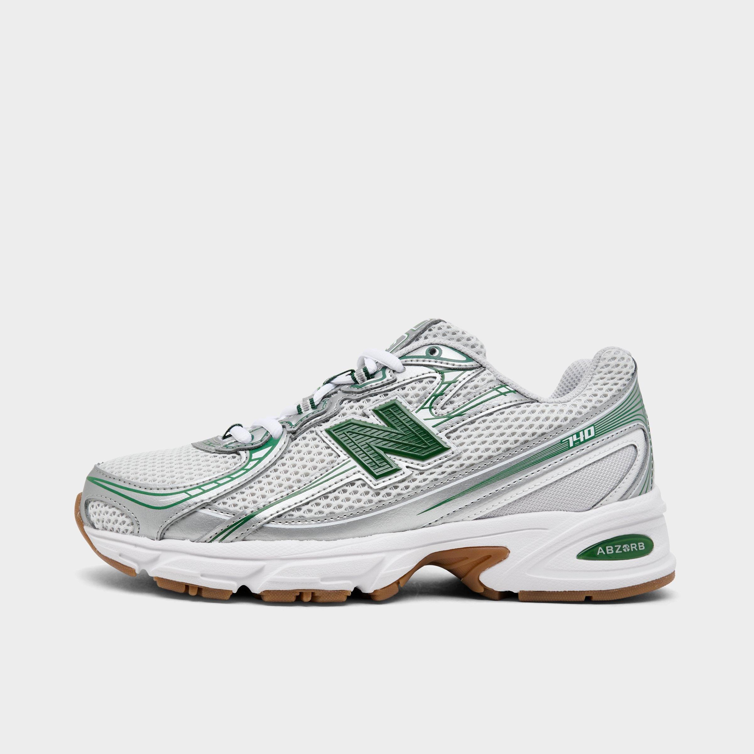 New Balance Women's 740 Casual Shoes in Grey Matter/Dark Alpine Green/Reflection Size: 5.5