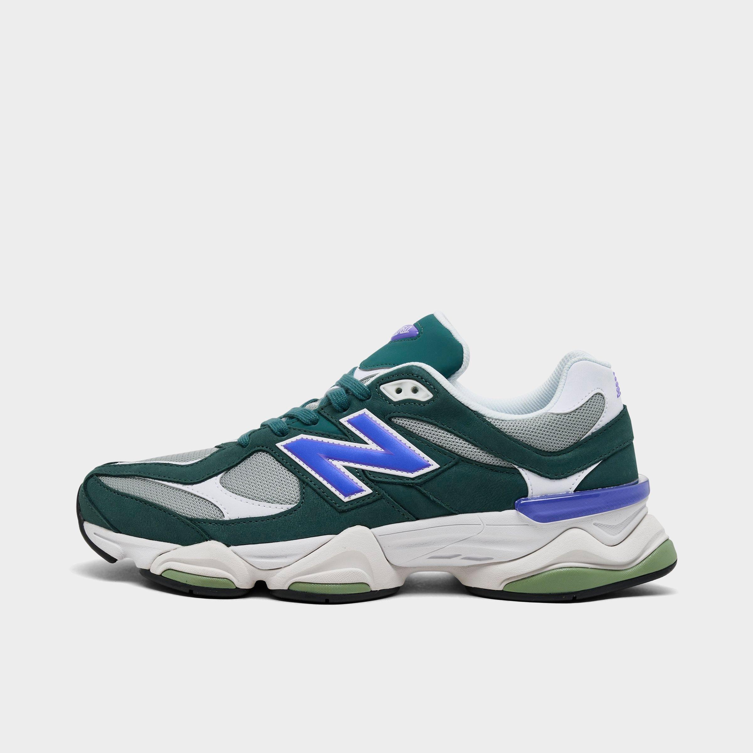 New Balance Men's 9060 Casual Shoes in New Spruce/Electric Indigo Size: 7.5