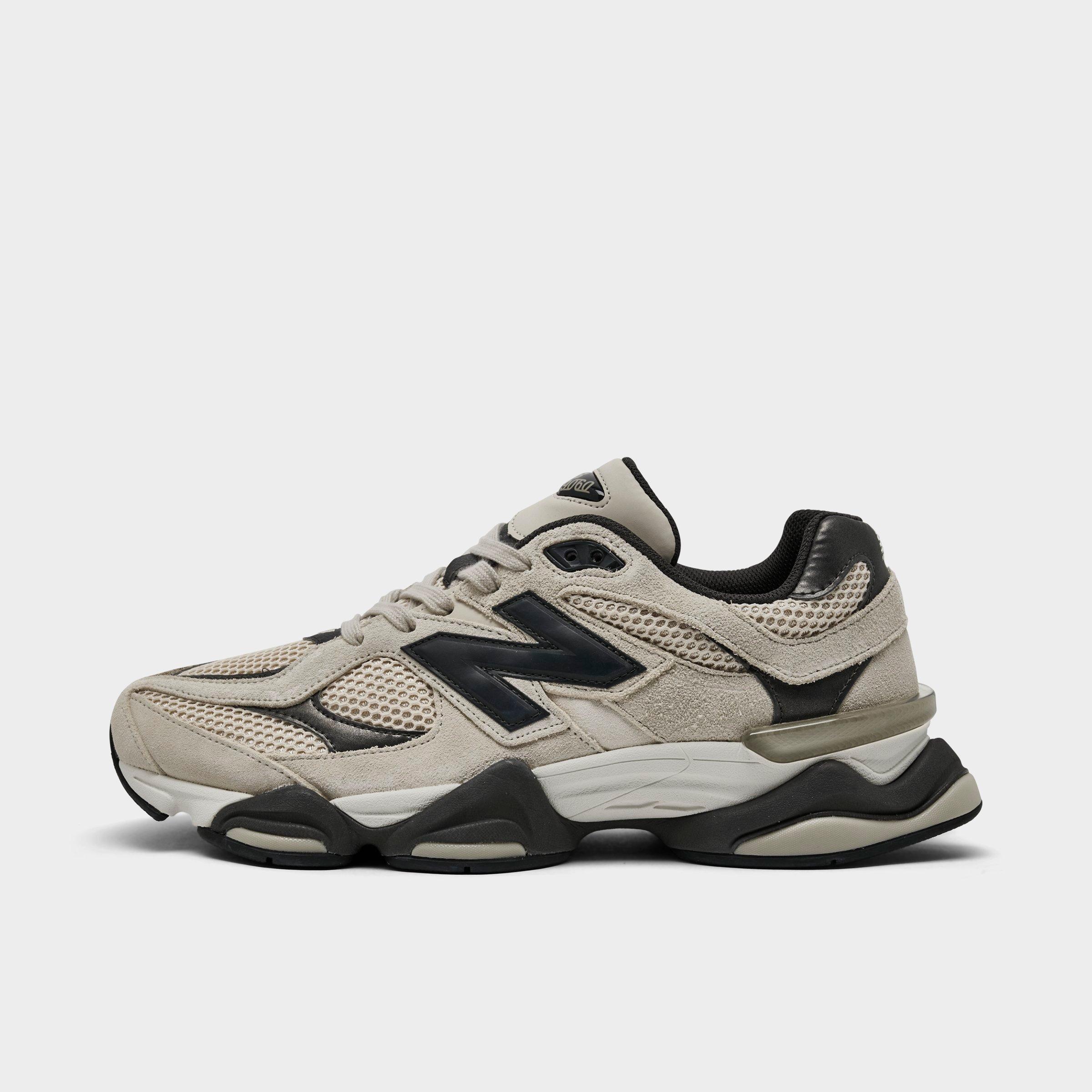 New Balance Men's 9060 Casual Shoes in Timberwolf/Black Cement Size: 10.0