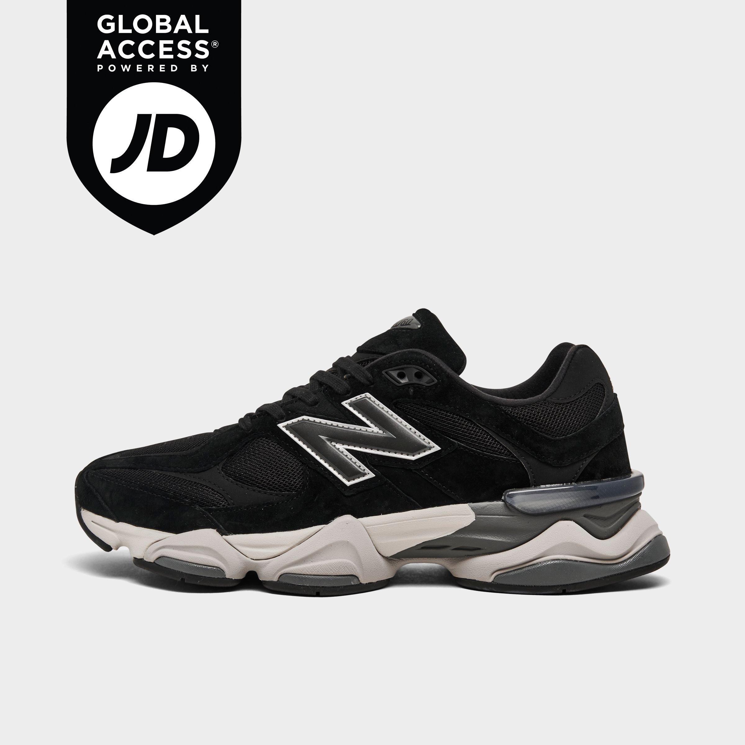 New Balance 9060 Casual Shoes in Black/Black Size 8.5 Suede