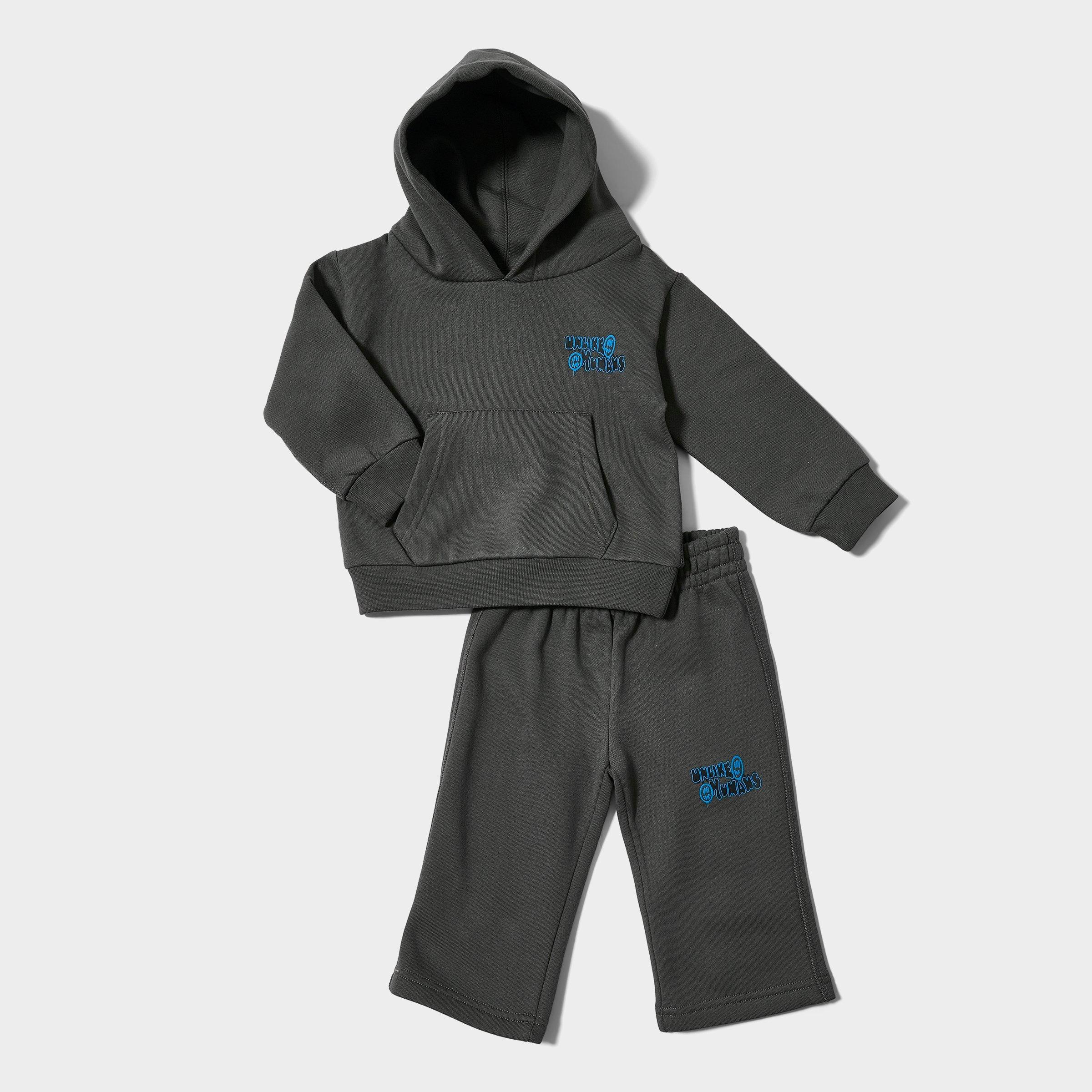 Unlike Humans Infant Never Look Back Pullover Hoodie and Sweatpants Set