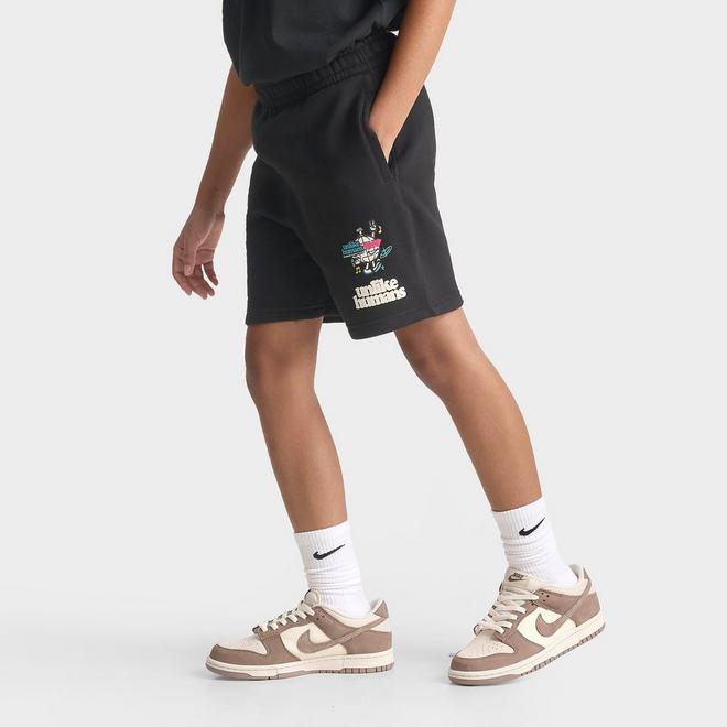 Big Kids' Unlike Humans Summer Party Club Fleece Shorts
