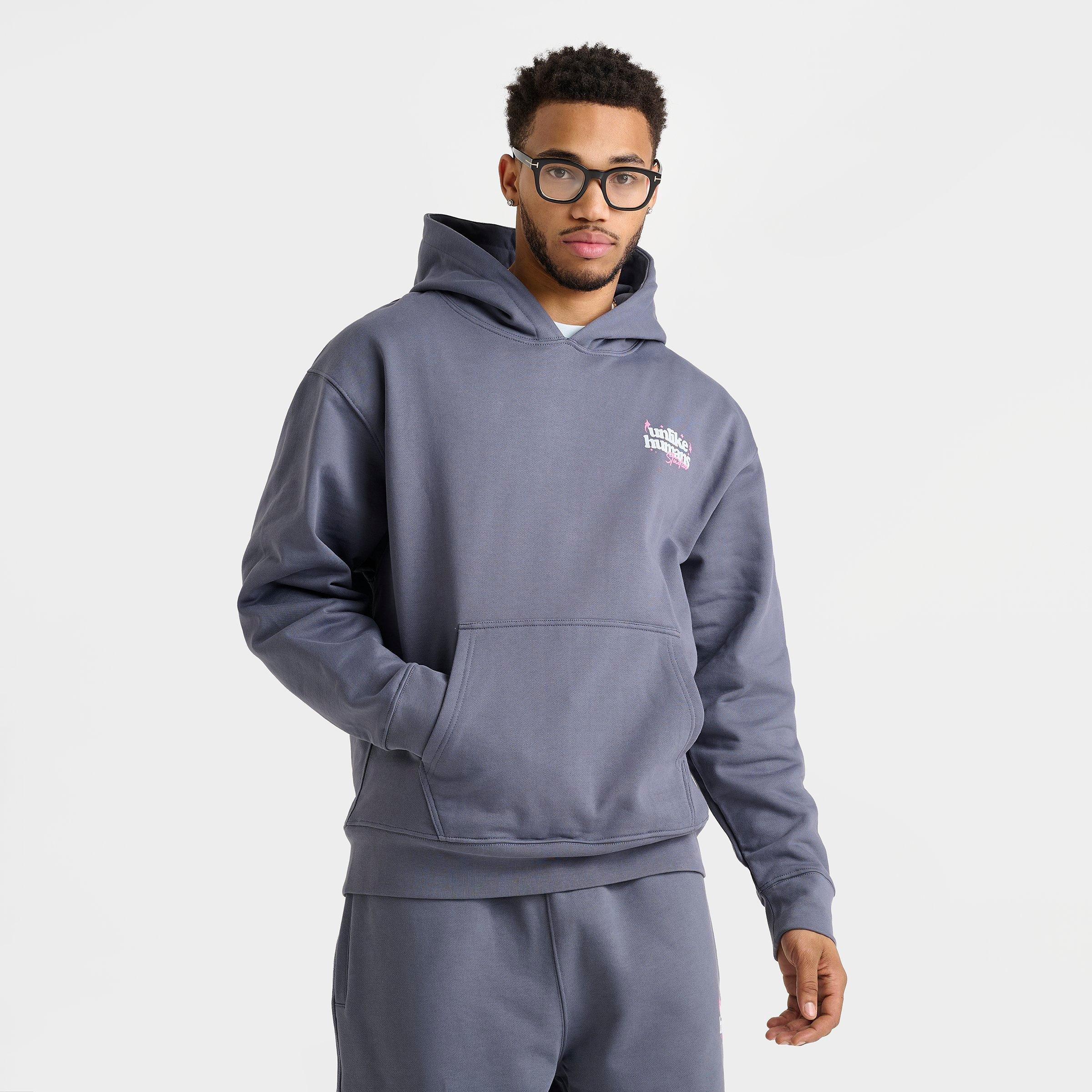 Unlike Humans Men's Crafted Pullover Hoodie