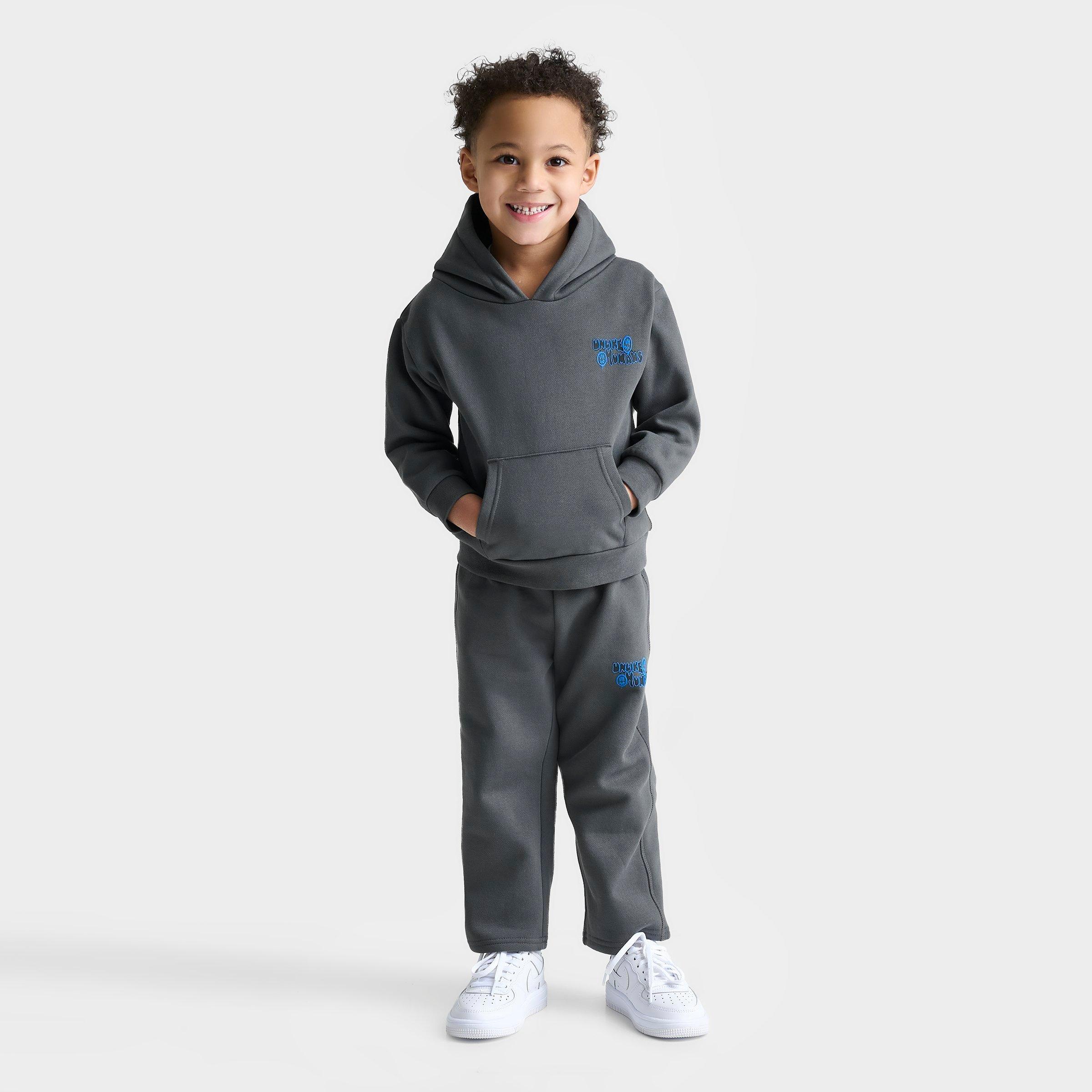 Unlike Humans Kids Toddler Never Look Back Pullover Hoodie and Sweatpants Set