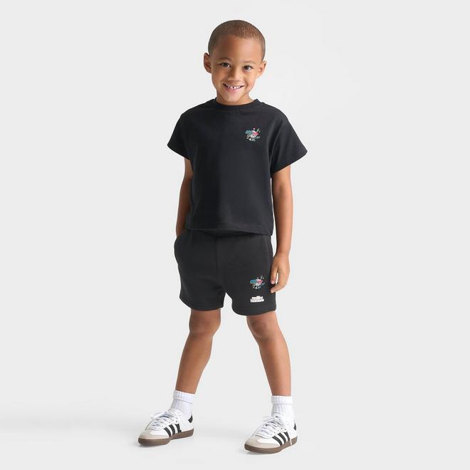 Kids' Toddler Unlike Humans Summer Party T-Shirt and Shorts Set