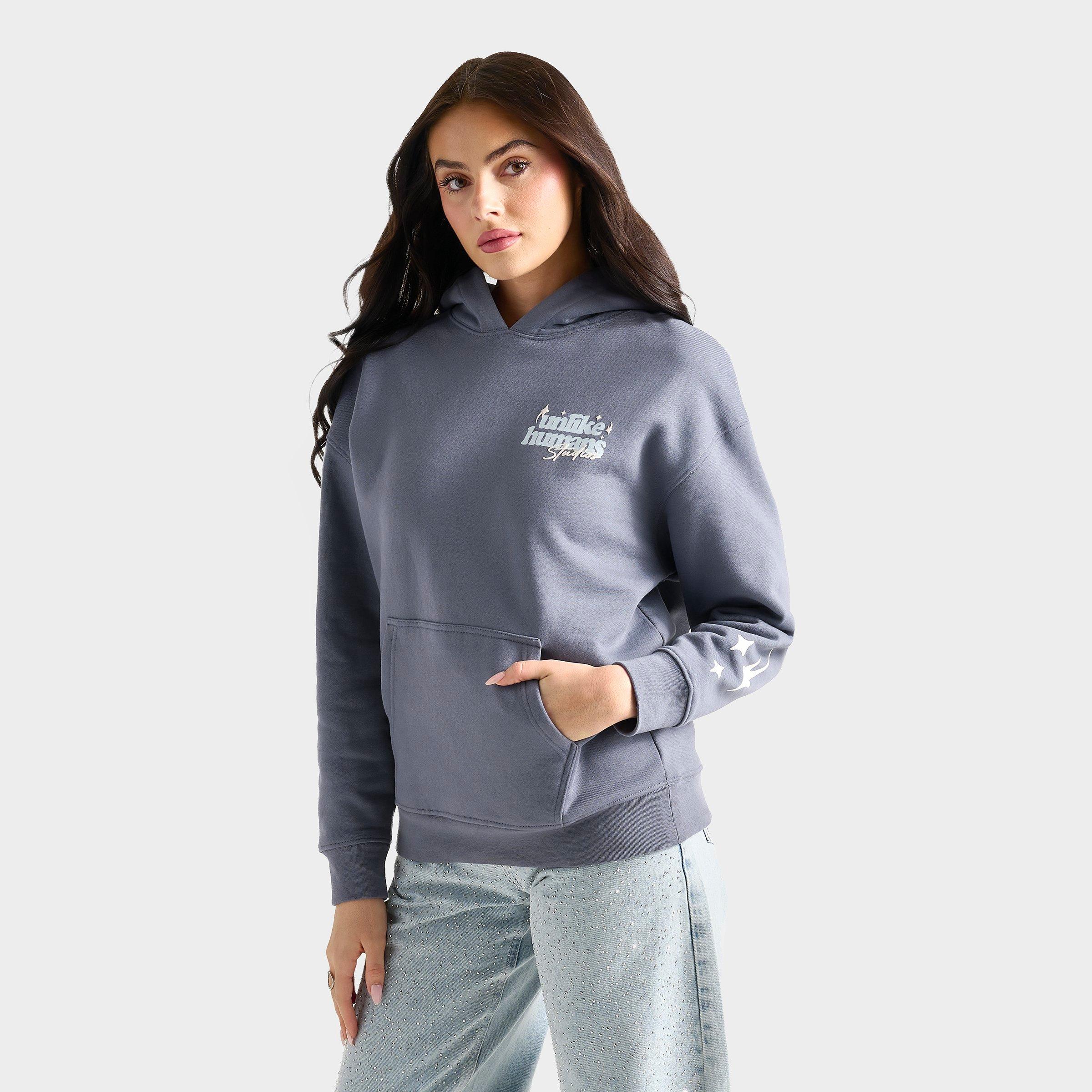 Unlike Humans Women's Studios Oversized Pullover Hoodie