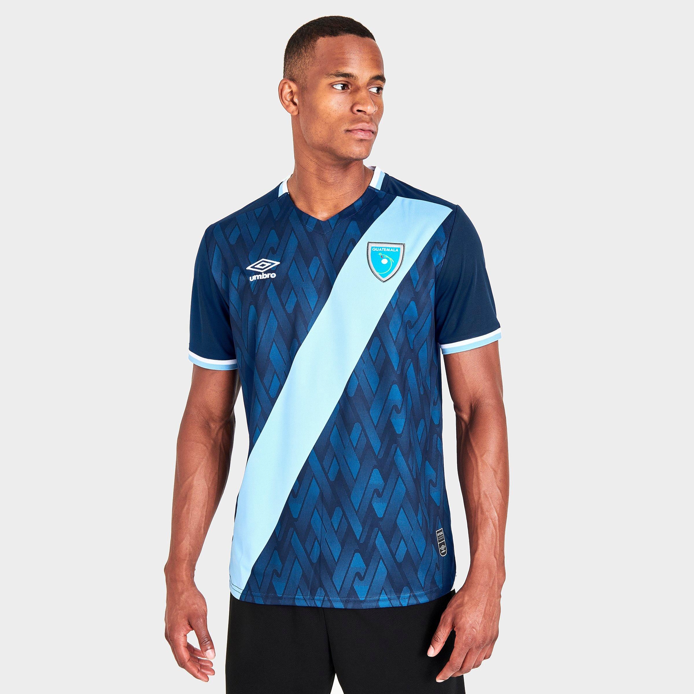 Nike Team Men's Umbro Guatemala Away Replica Soccer Jersey In Blue/white