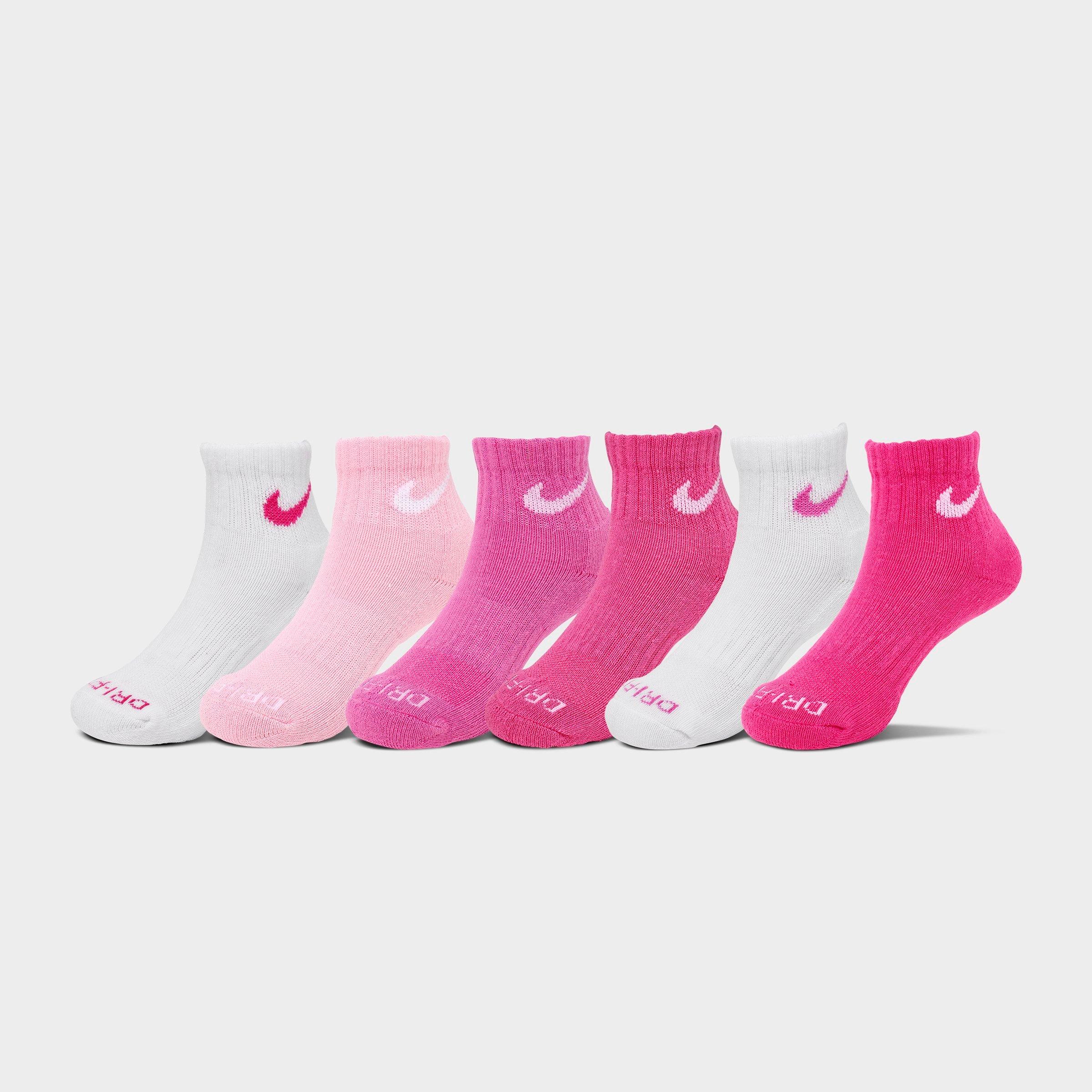 Nike Little Kids Dri-FIT Ankle Socks (6-Pack)