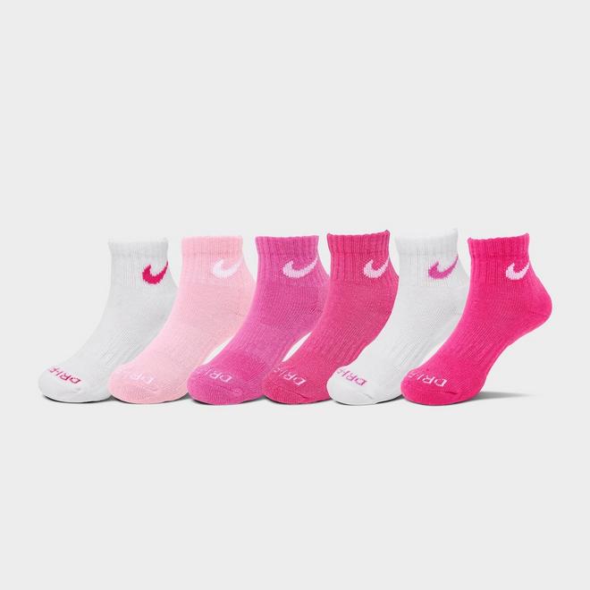 Little Kids' Nike Dri-FIT Ankle Socks (6-Pack)
