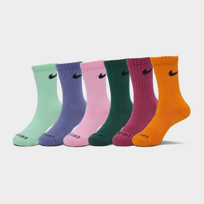 Little Kids' Nike Dri-Fit Crew Socks (6-Pack)