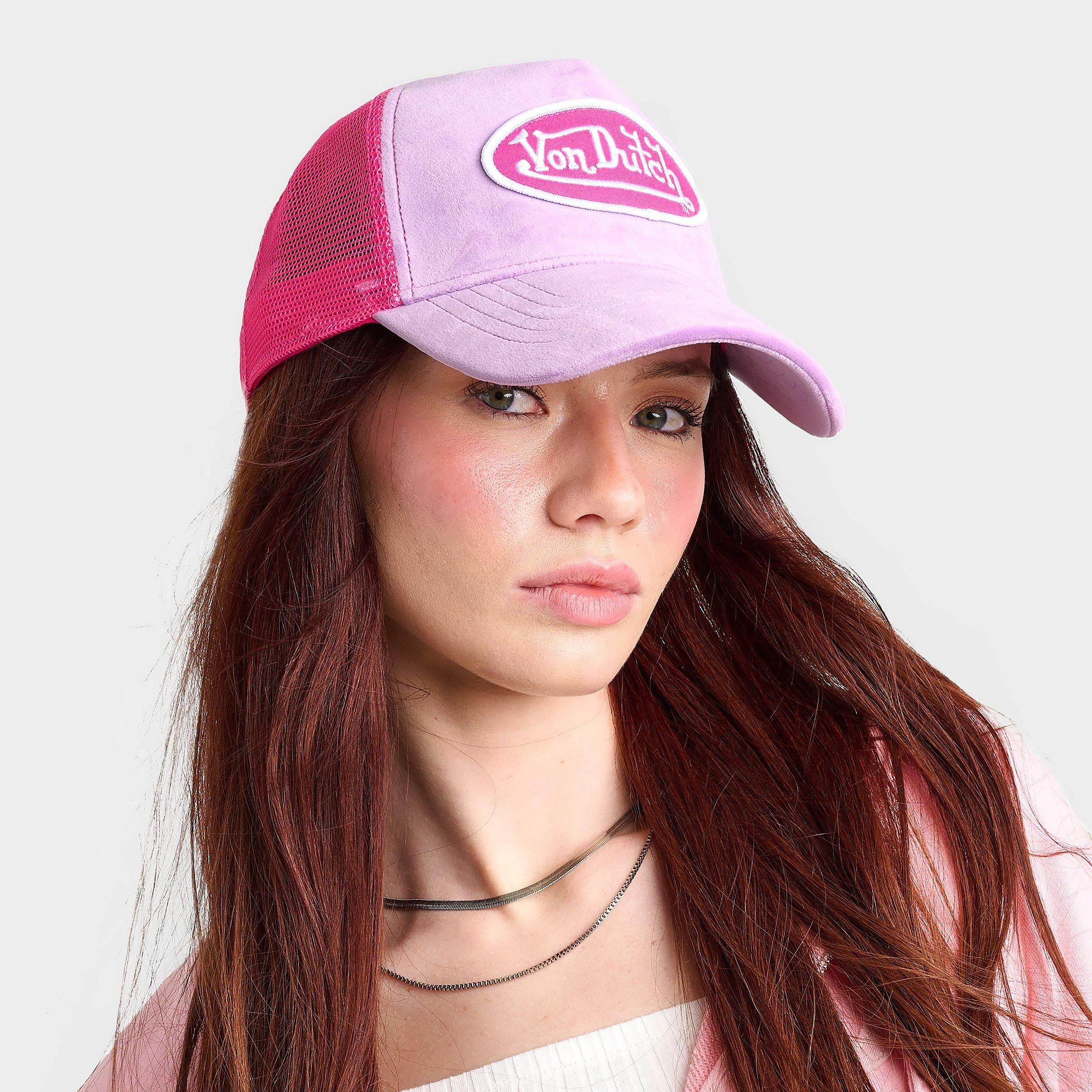 VON DUTCH VON DUTCH VELVET TRUCKER HAT 