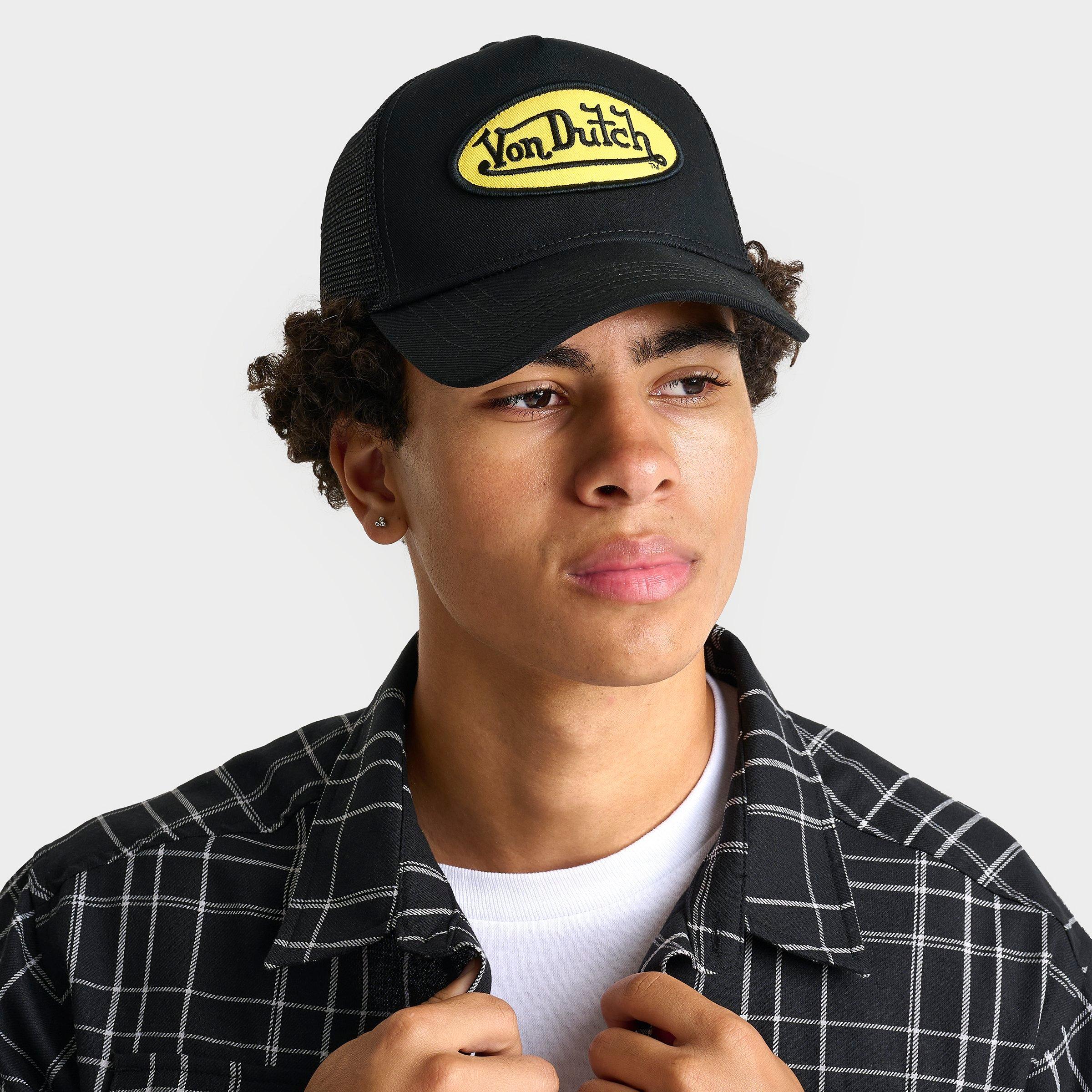 Von Dutch Staple Trucker Hat In Black