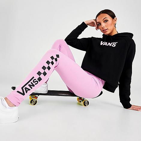 Vans Women's Chalkboard Classic Leggings In Pink/black